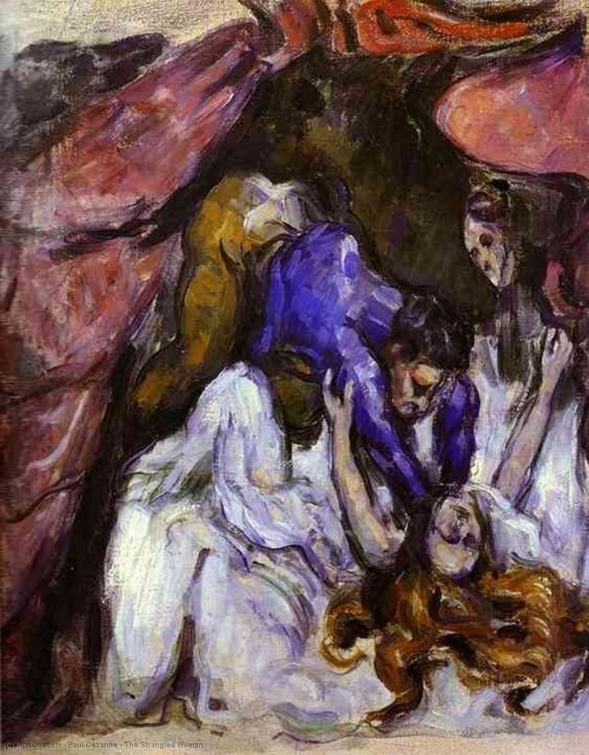 La Donna Strangleata — Paul Cézanne
