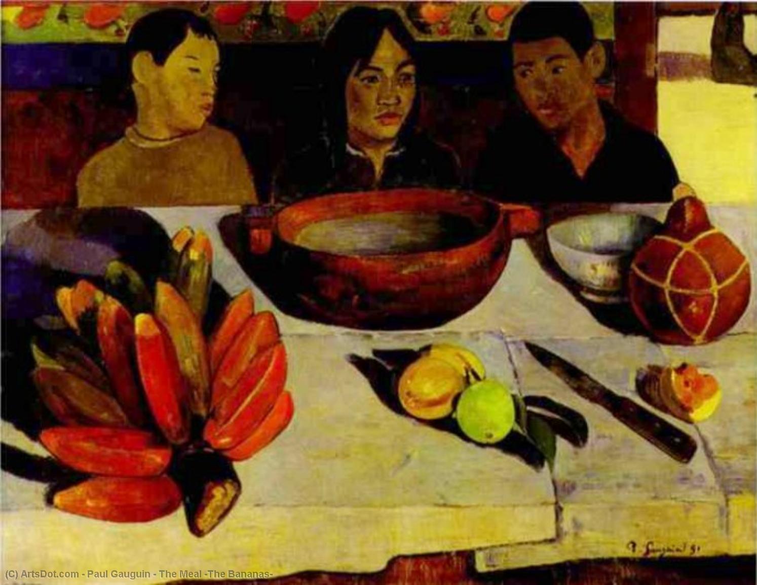 Paul Gauguin - Middagen (Bananner)