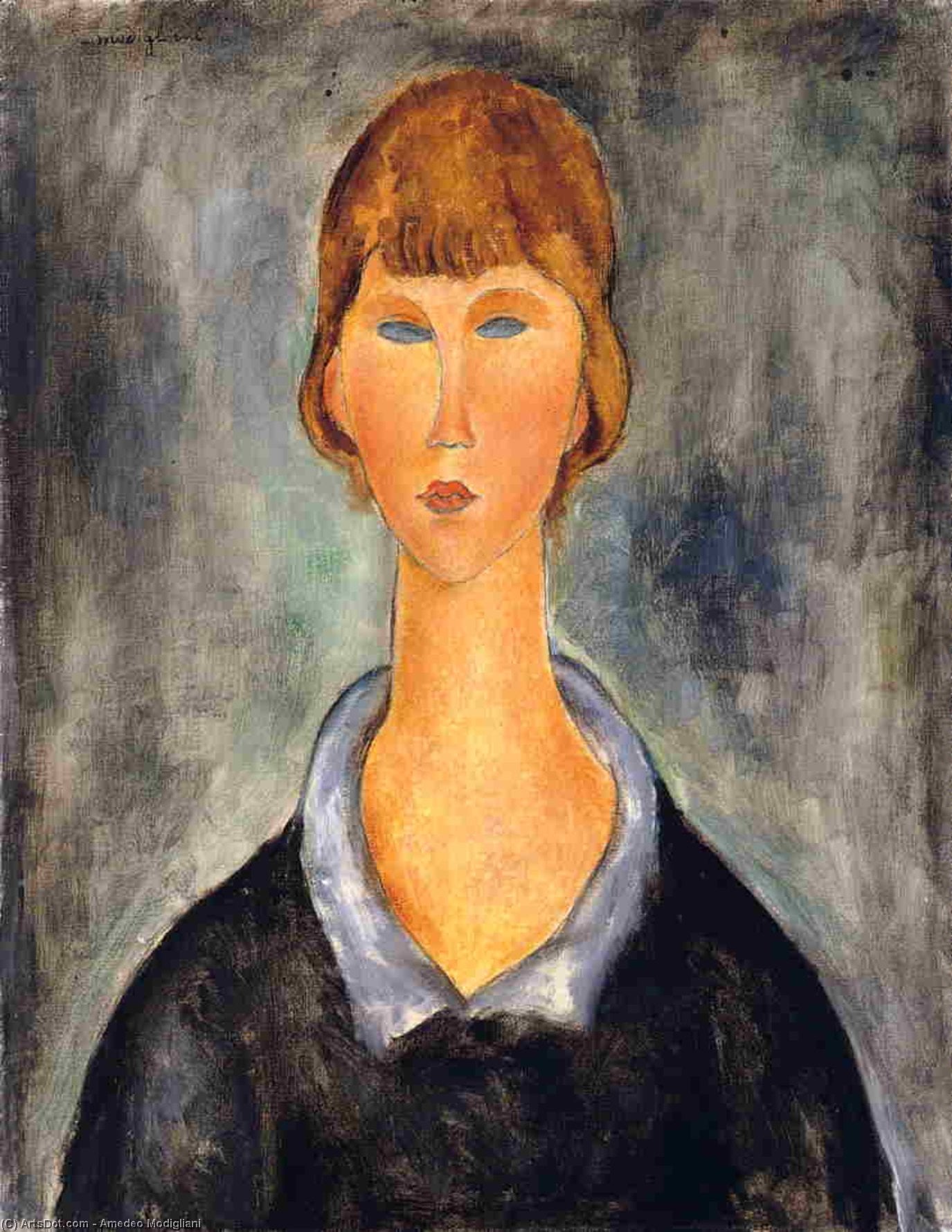 Retrato De Una Joven — Amedeo Modigliani