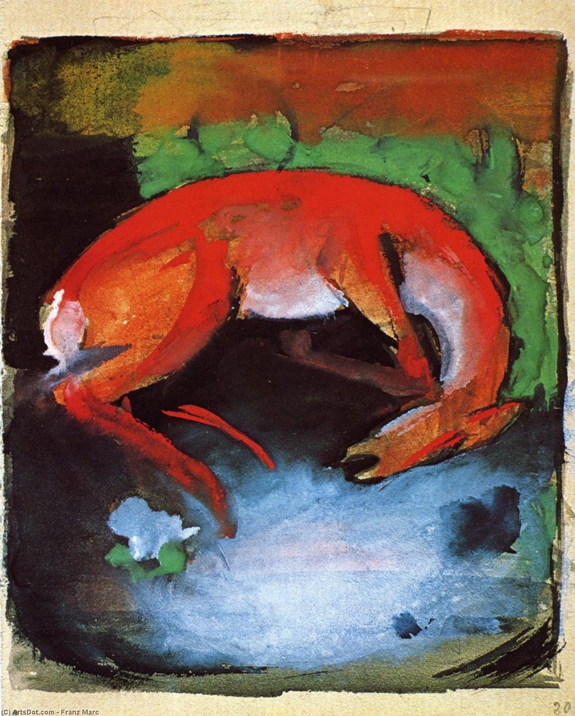 Dead Deer — Франц Марк