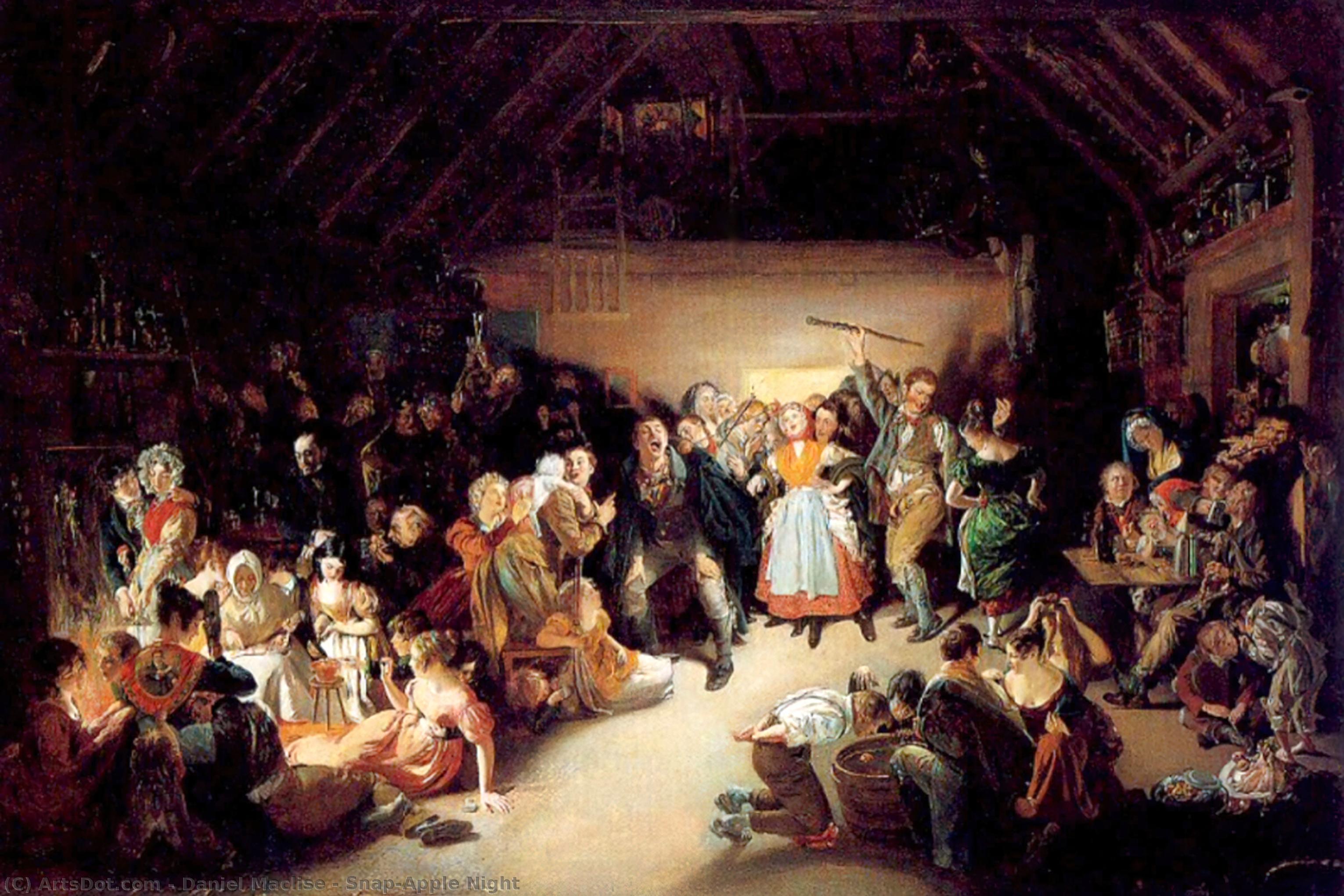 Snap-apple Night — Daniel Maclise