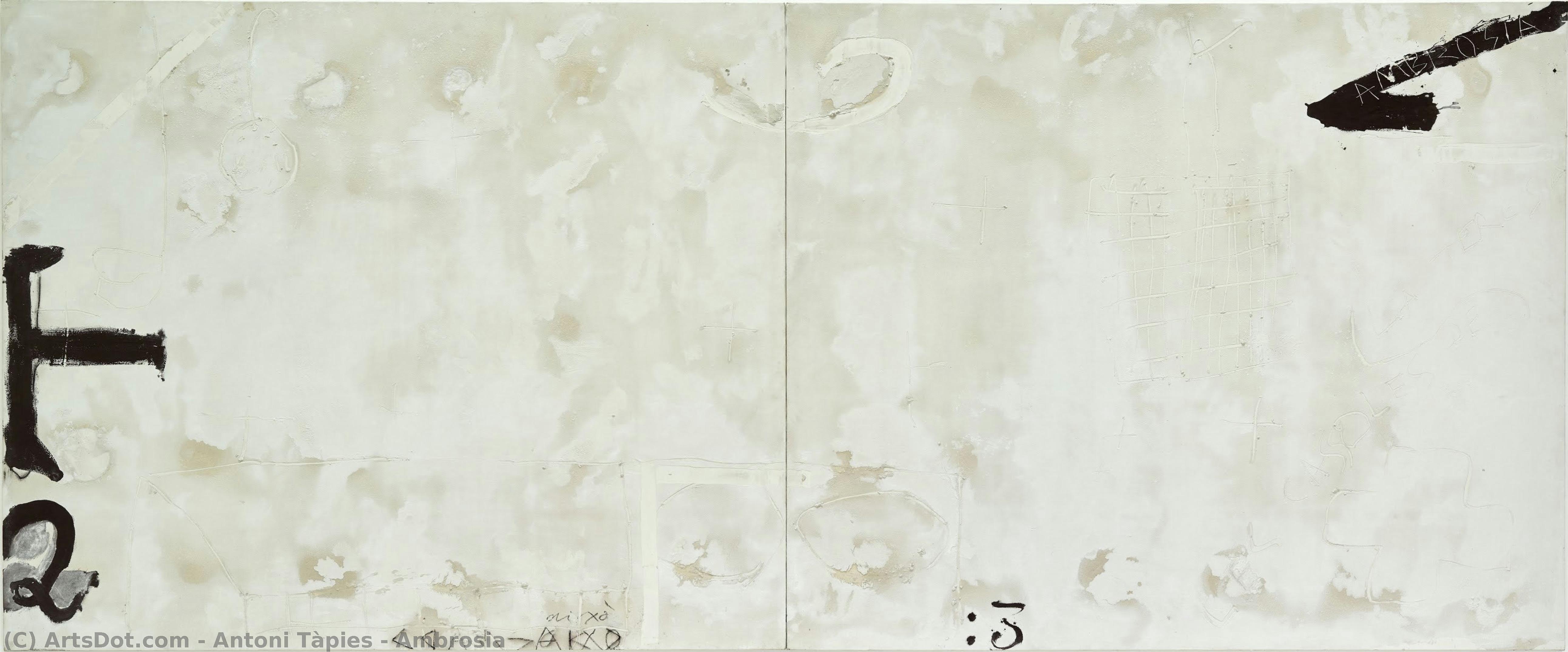 Antoni Tàpies - Ambrosia