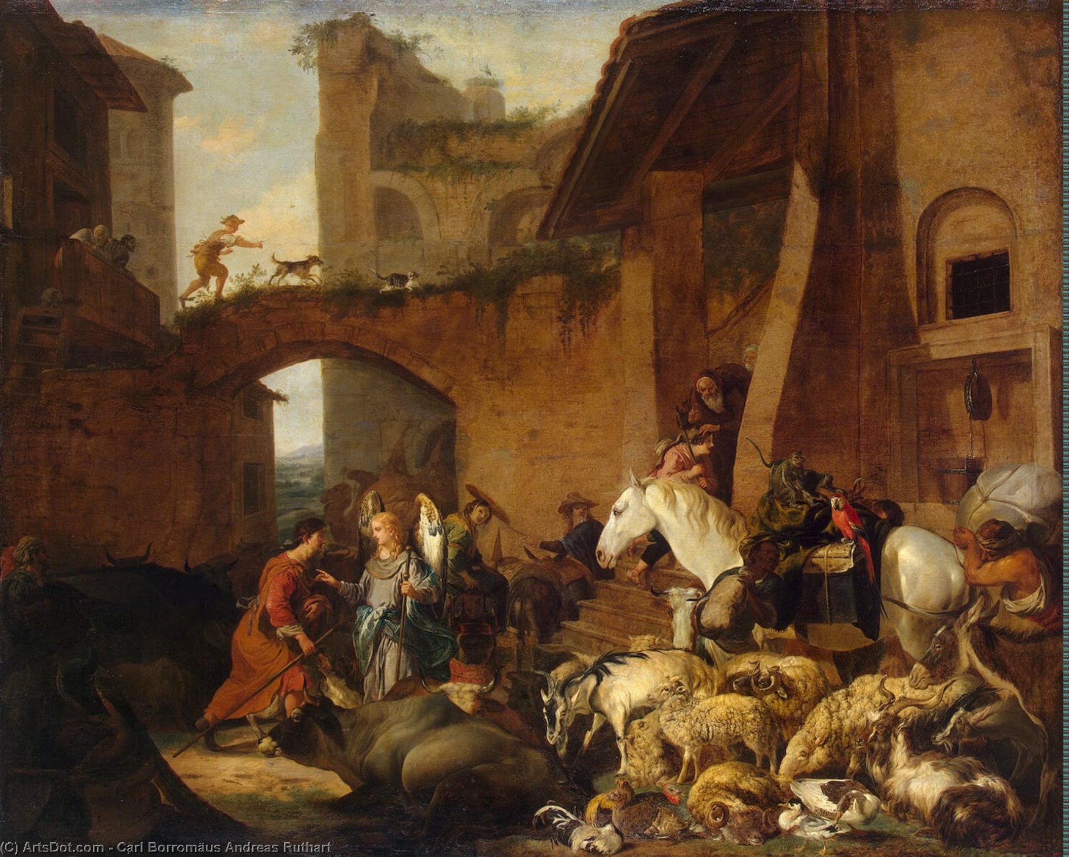 Historia Tobiasza — Carl Borromäus Andreas Ruthart