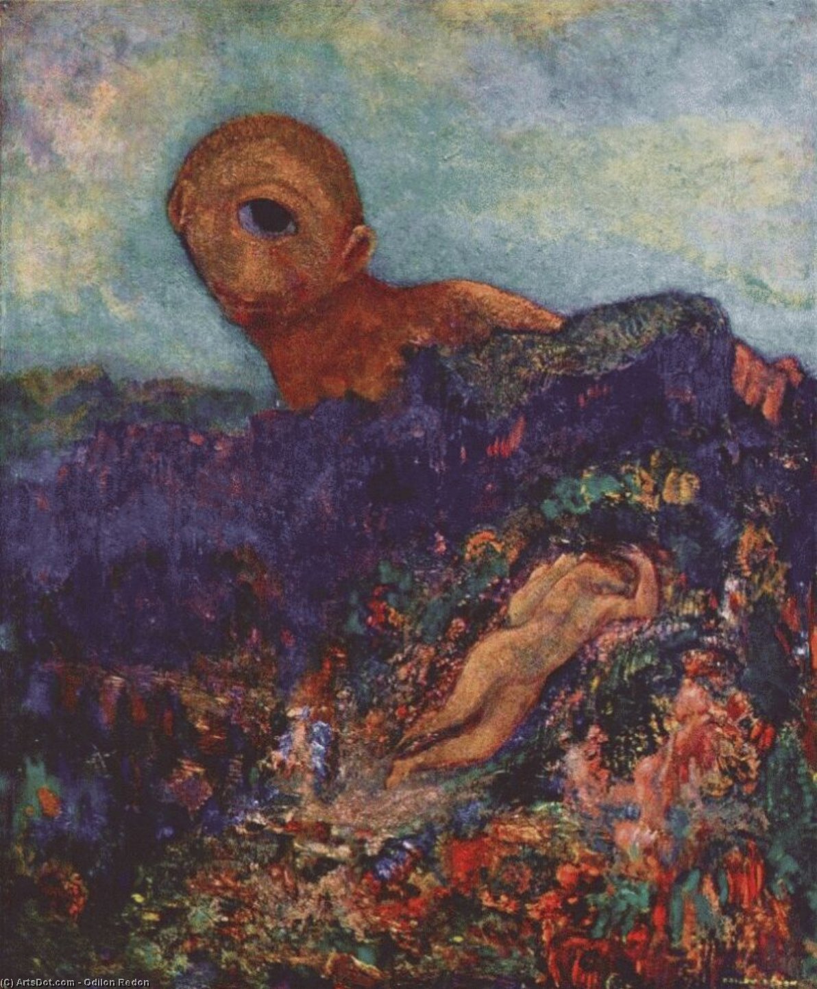 Odilon Redon - Cyclope