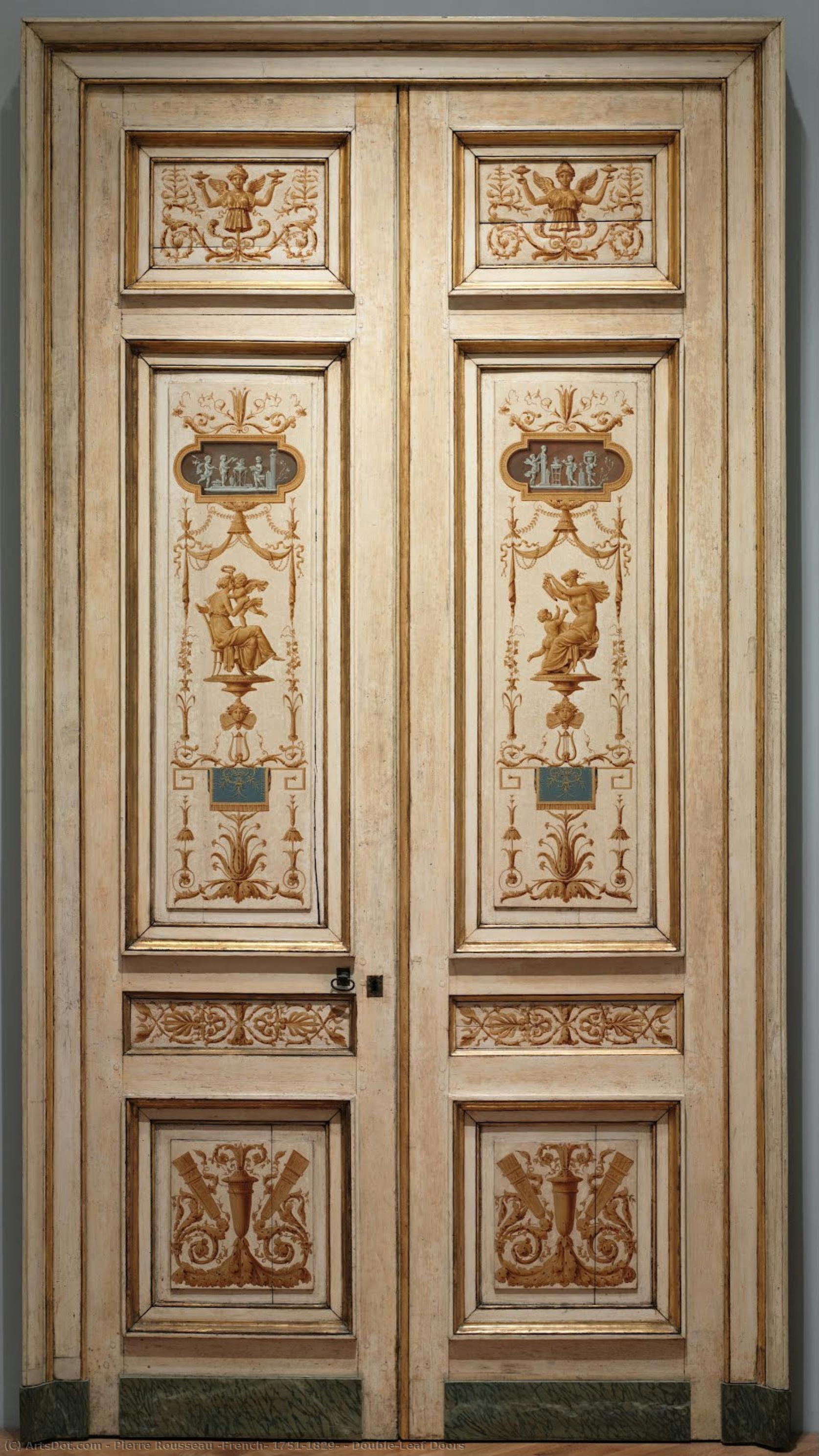 Dobbeltbladslåge — Pierre Rousseau (french, 1751-1829)