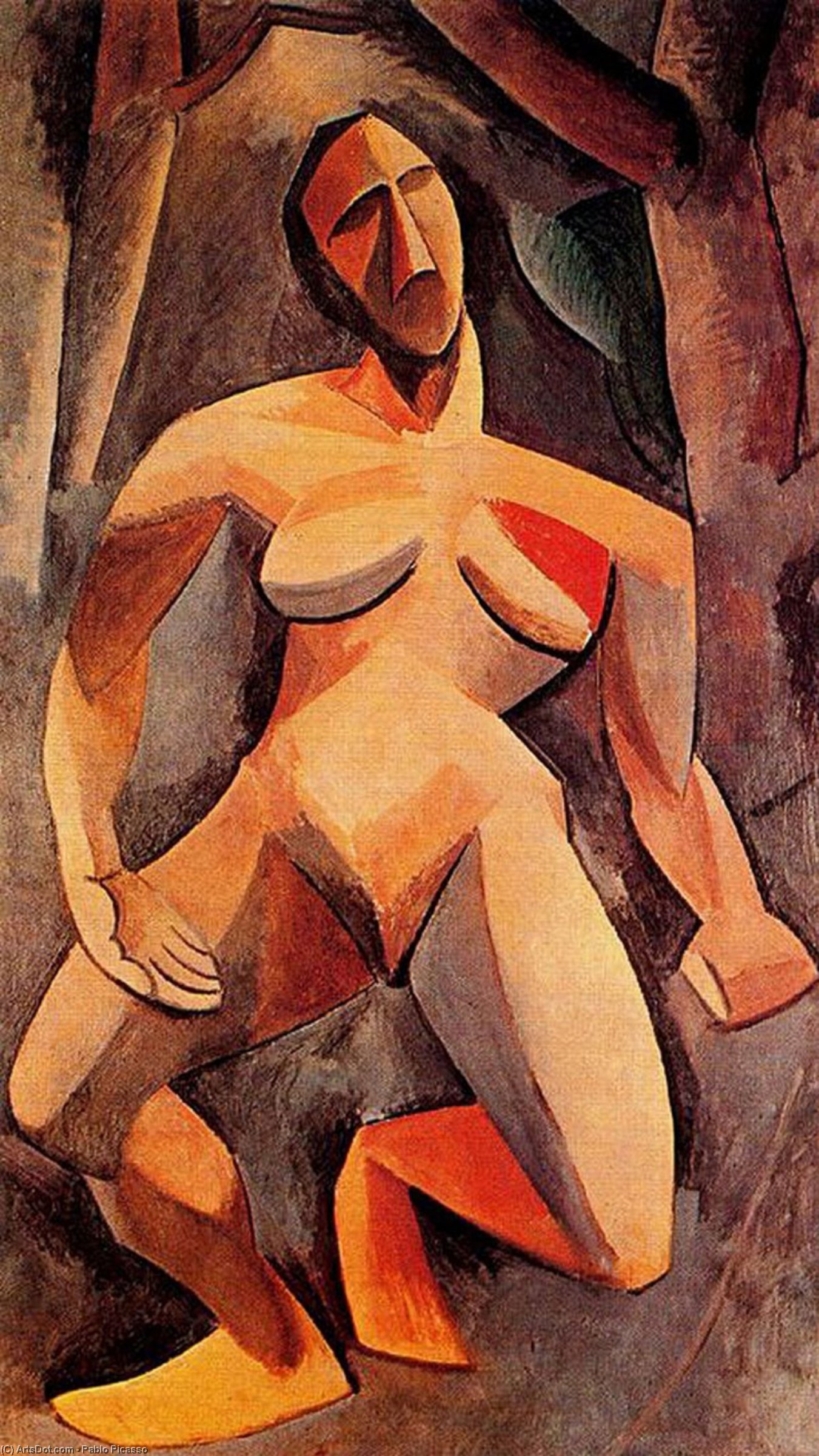 Pablo Picasso - Dryade (Nukke metsässä)