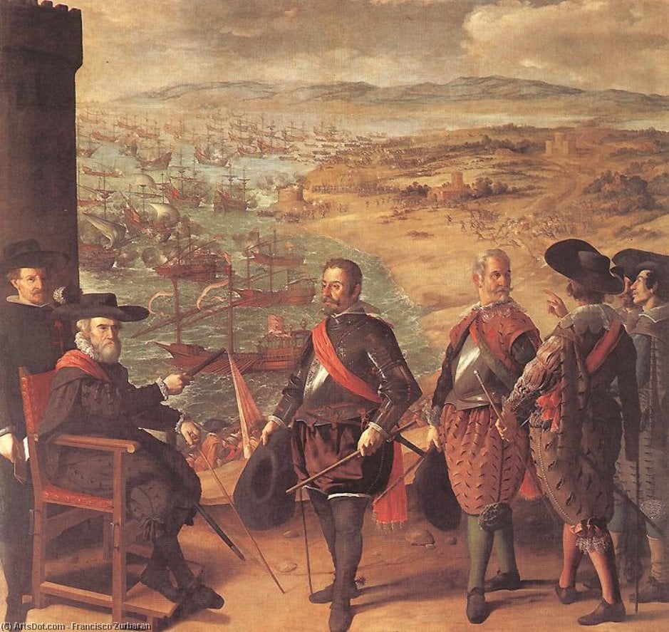 La Defensa De Cádiz Contra Los Ingleses — Francisco De Zurbarán