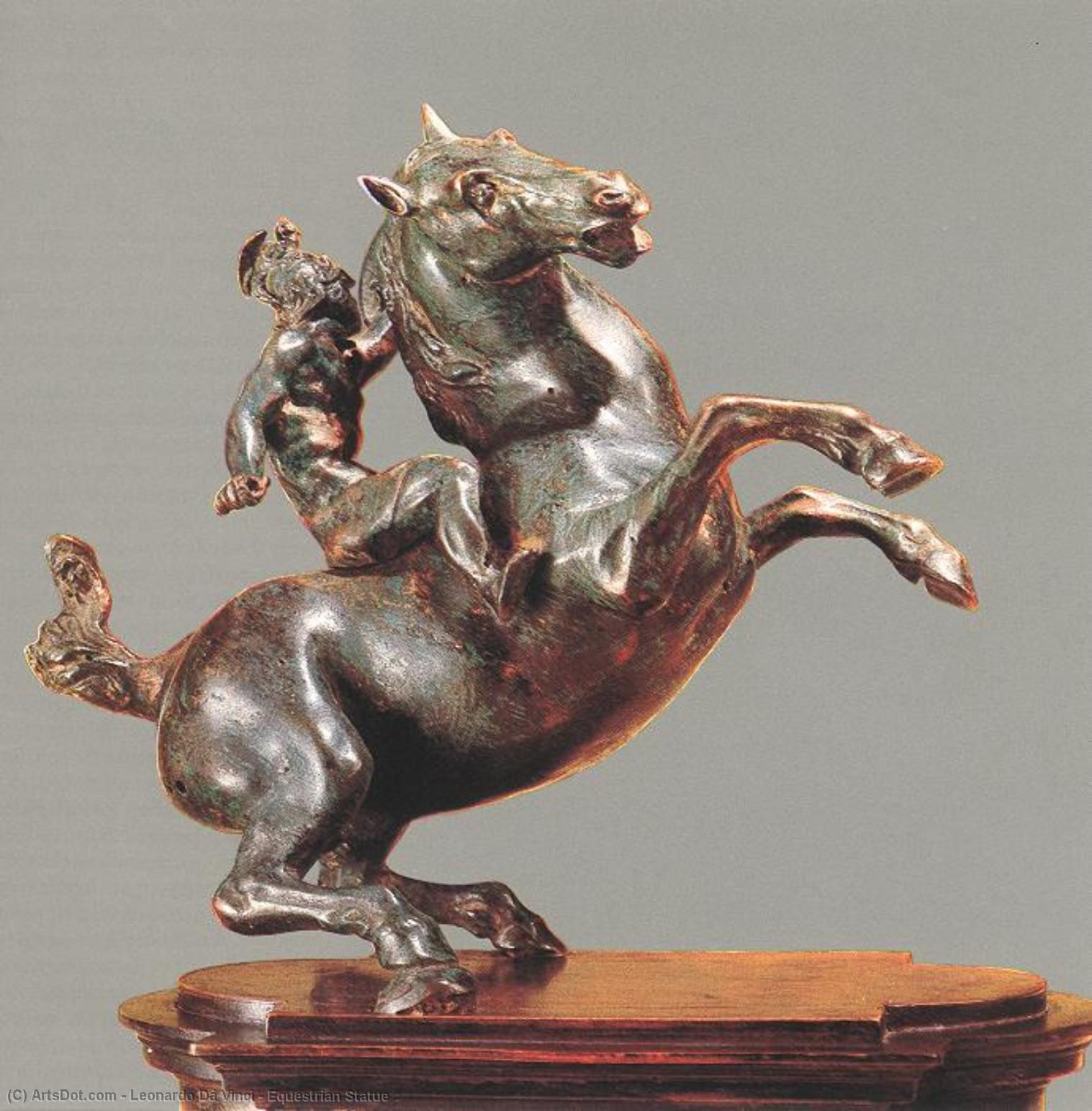 Equestrian Statue Leonardo da Vinci