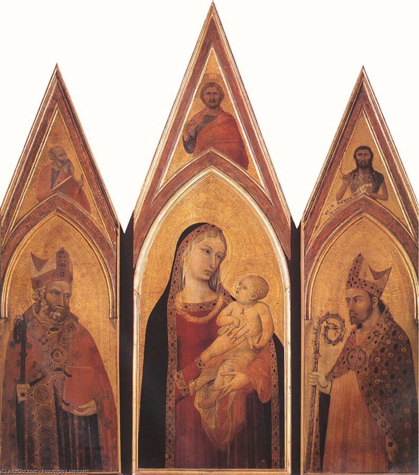 Ambrogio Lorenzetti - Altarpiece of St Proculus