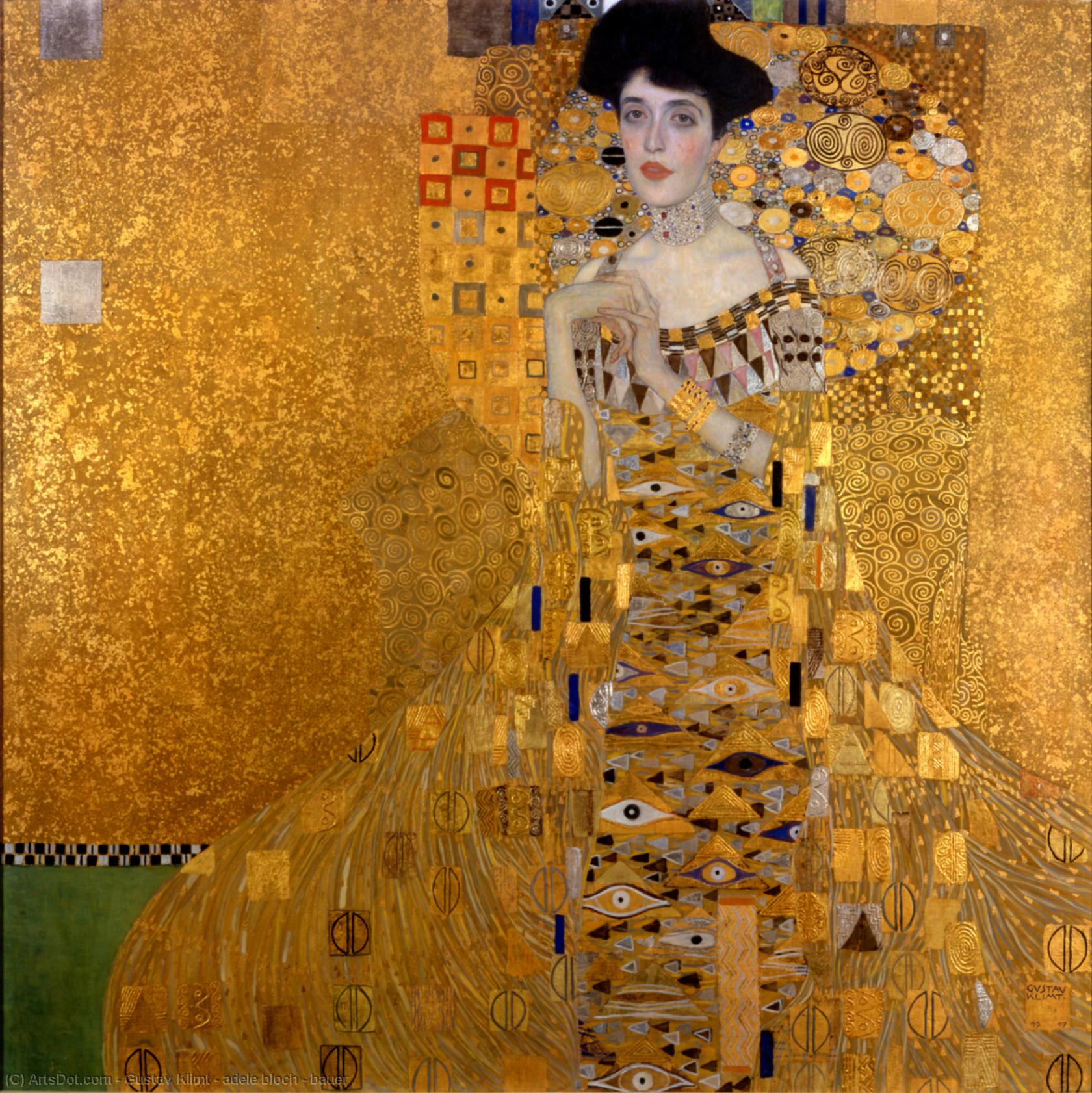 Gustav Klimt - adele bloch - bauer
