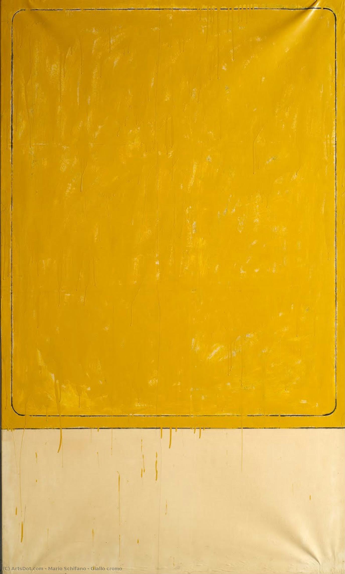 mario schifano - Giallo cromo