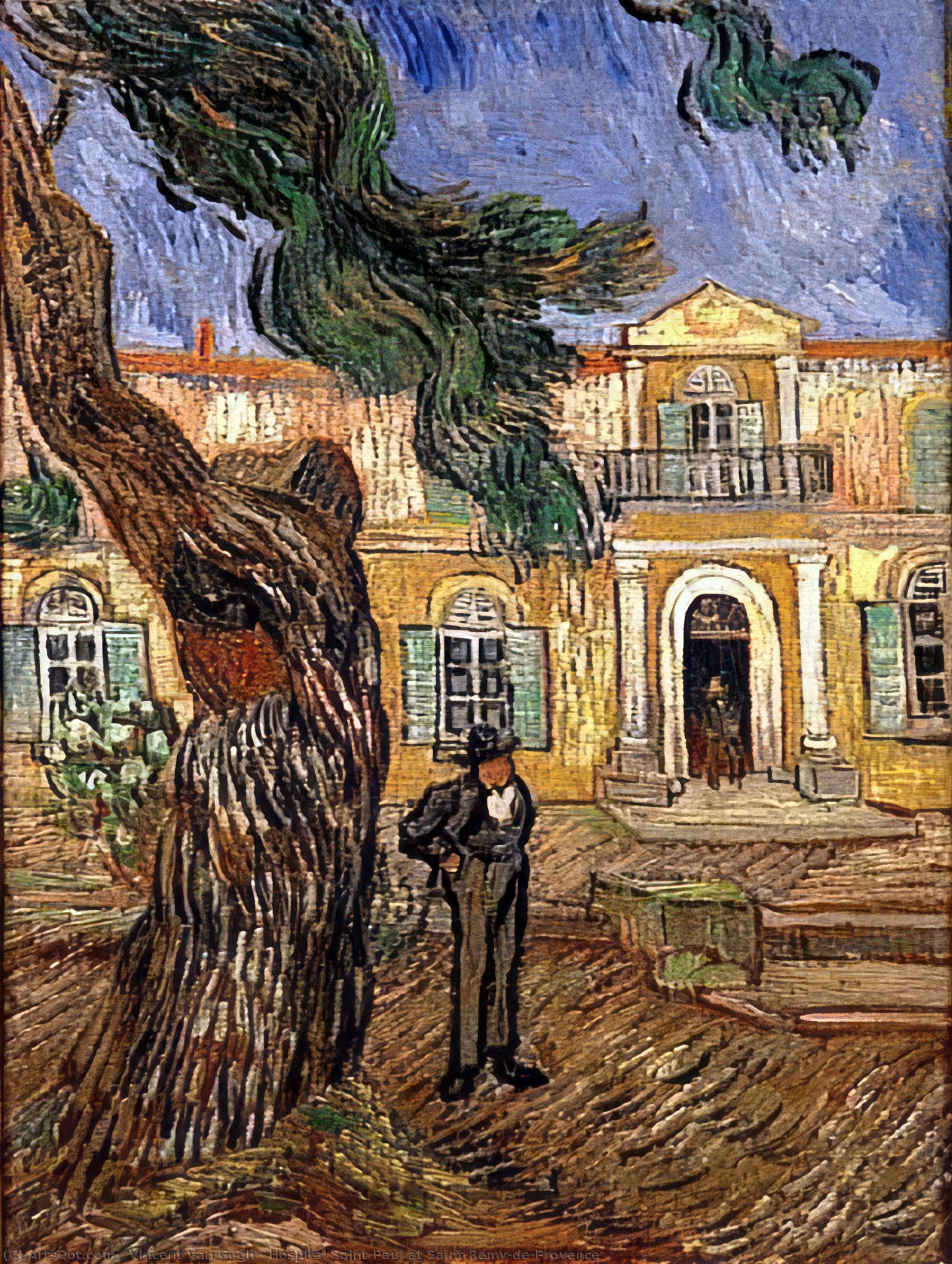 Bolnišnica Saint-paul V Saint-rémy-de-provence — Vincent Van Gogh