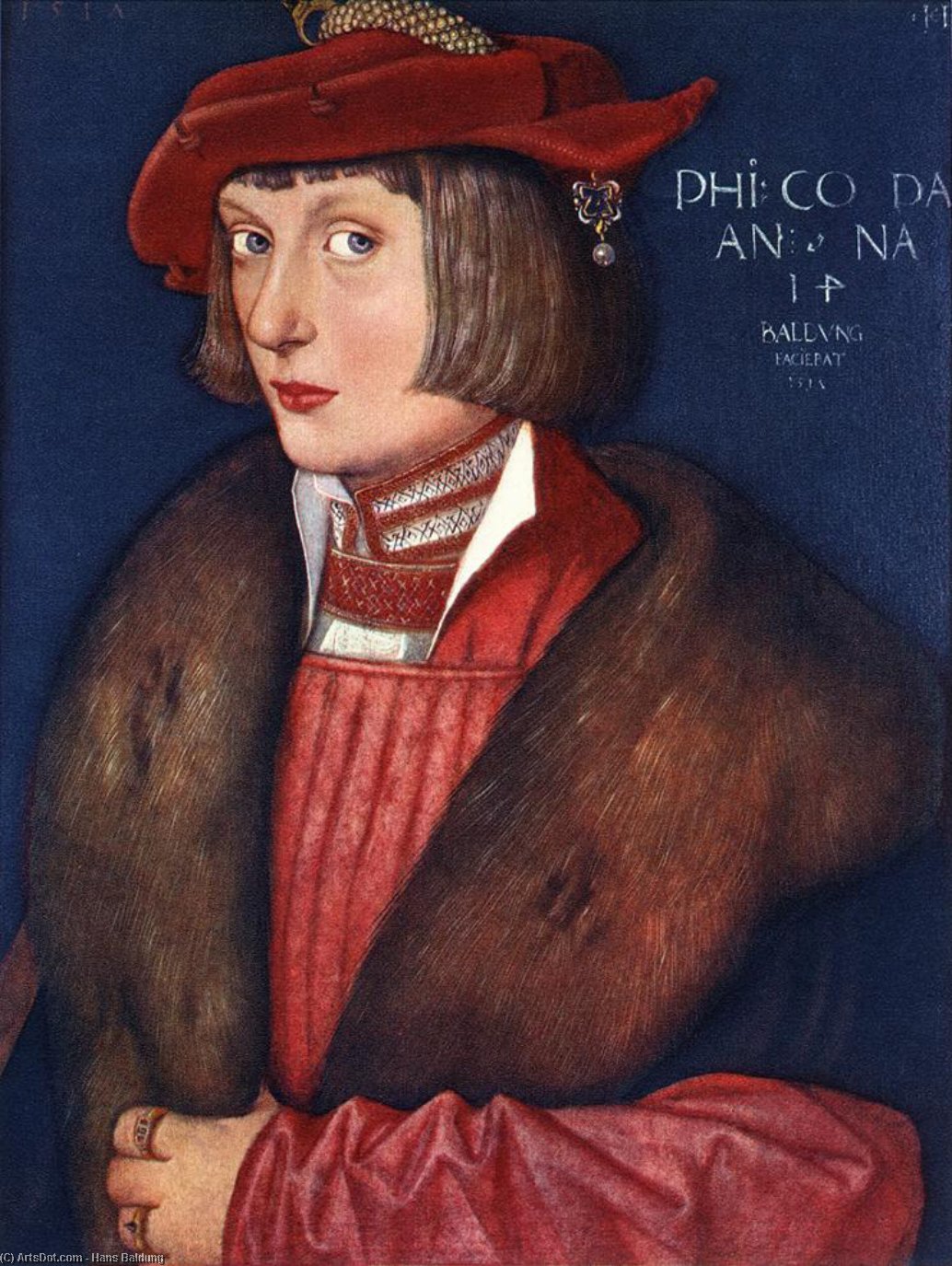 Hans Baldung - Count Philip