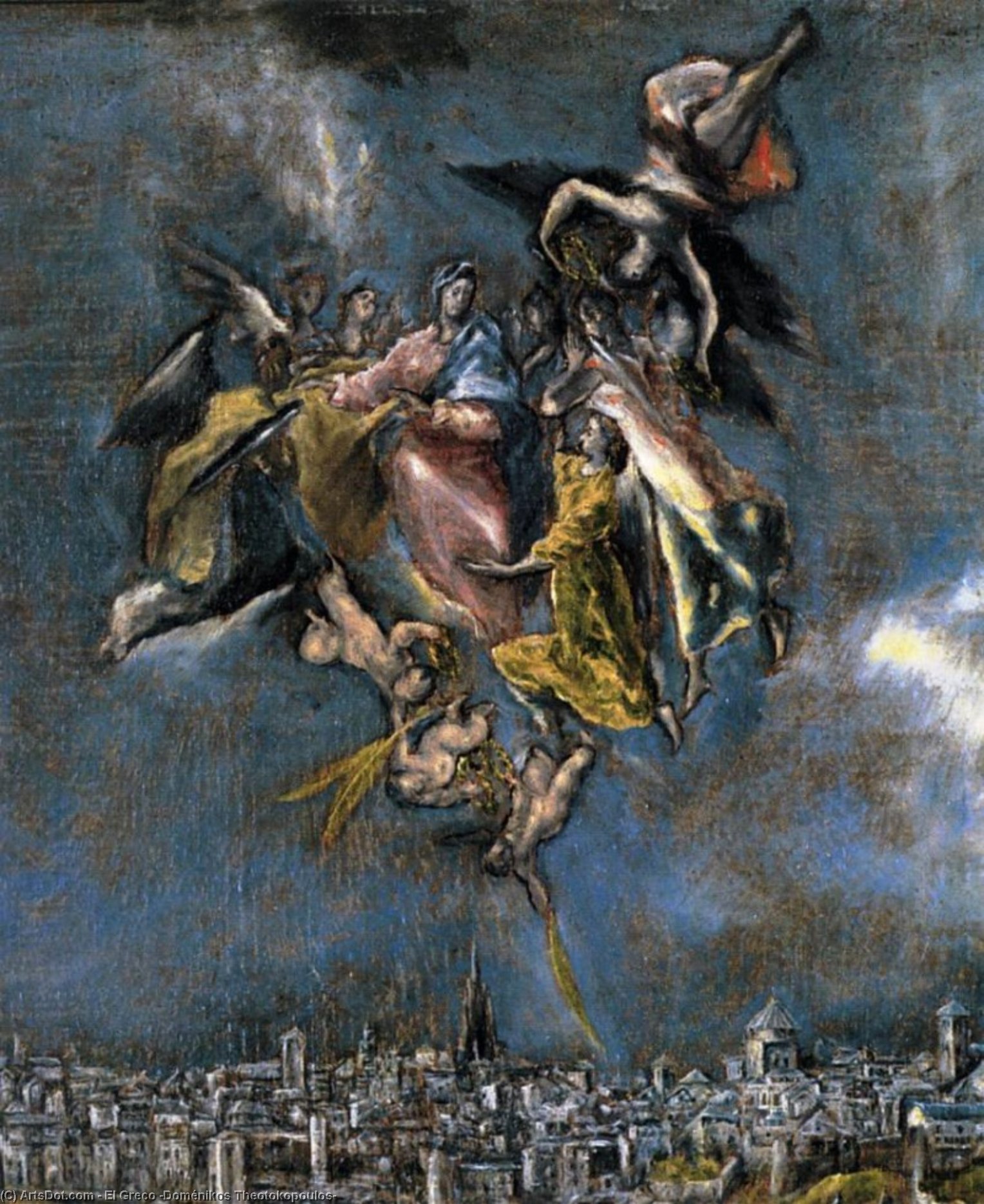 Widok Toledo — El Greco