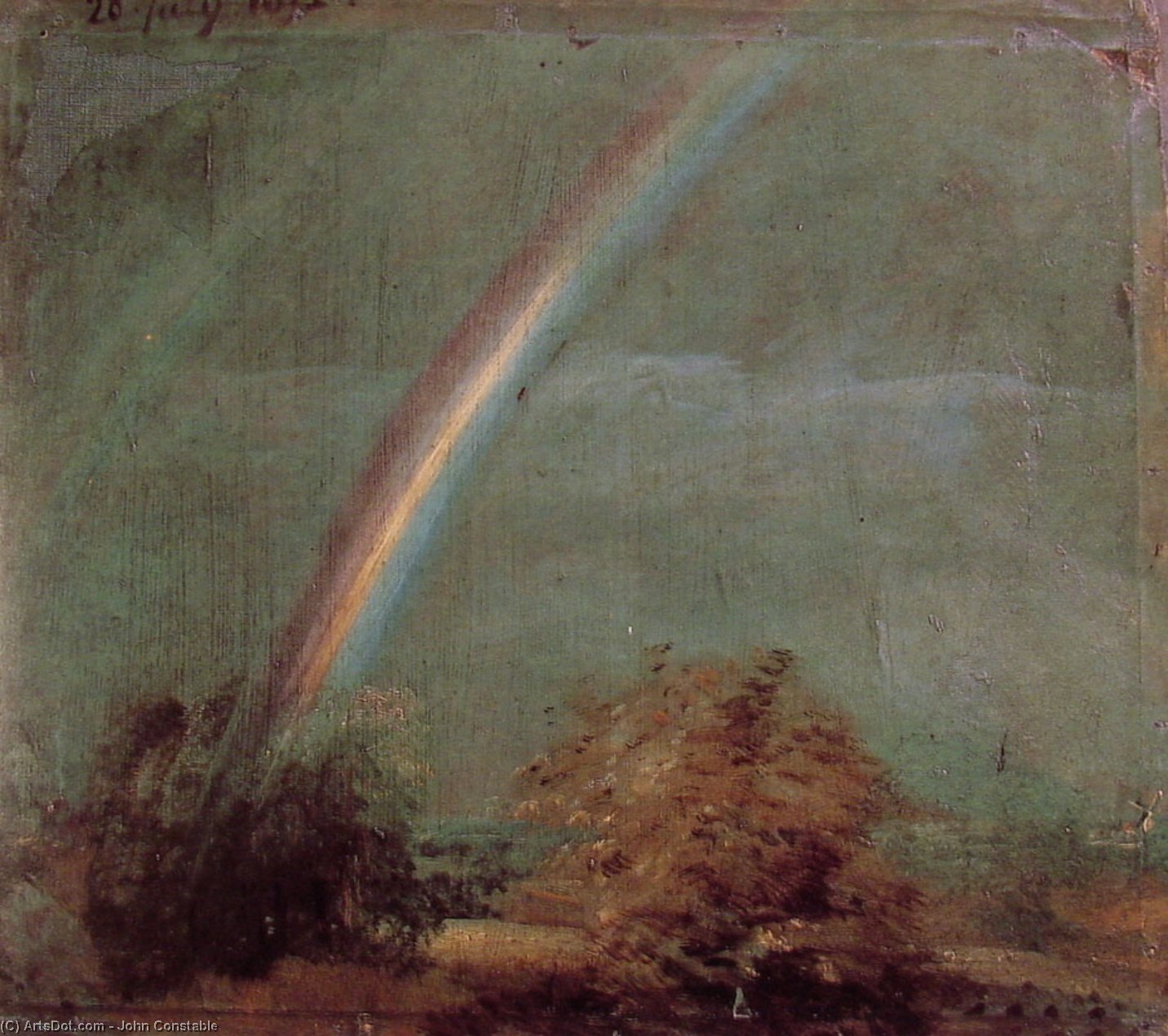Констабль - Landscape with a Double Rainbow
