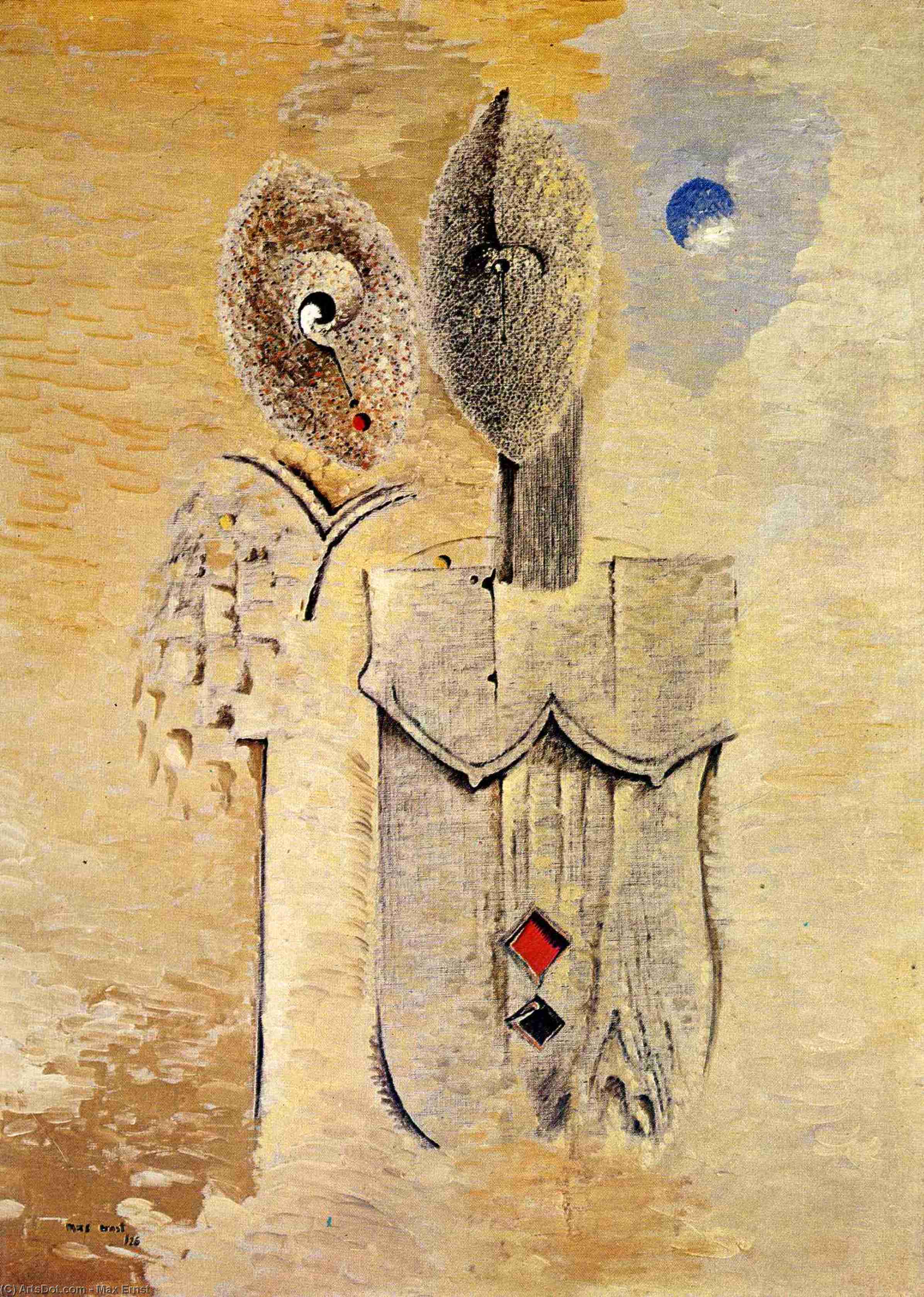 Max Ernst - Due sorelle