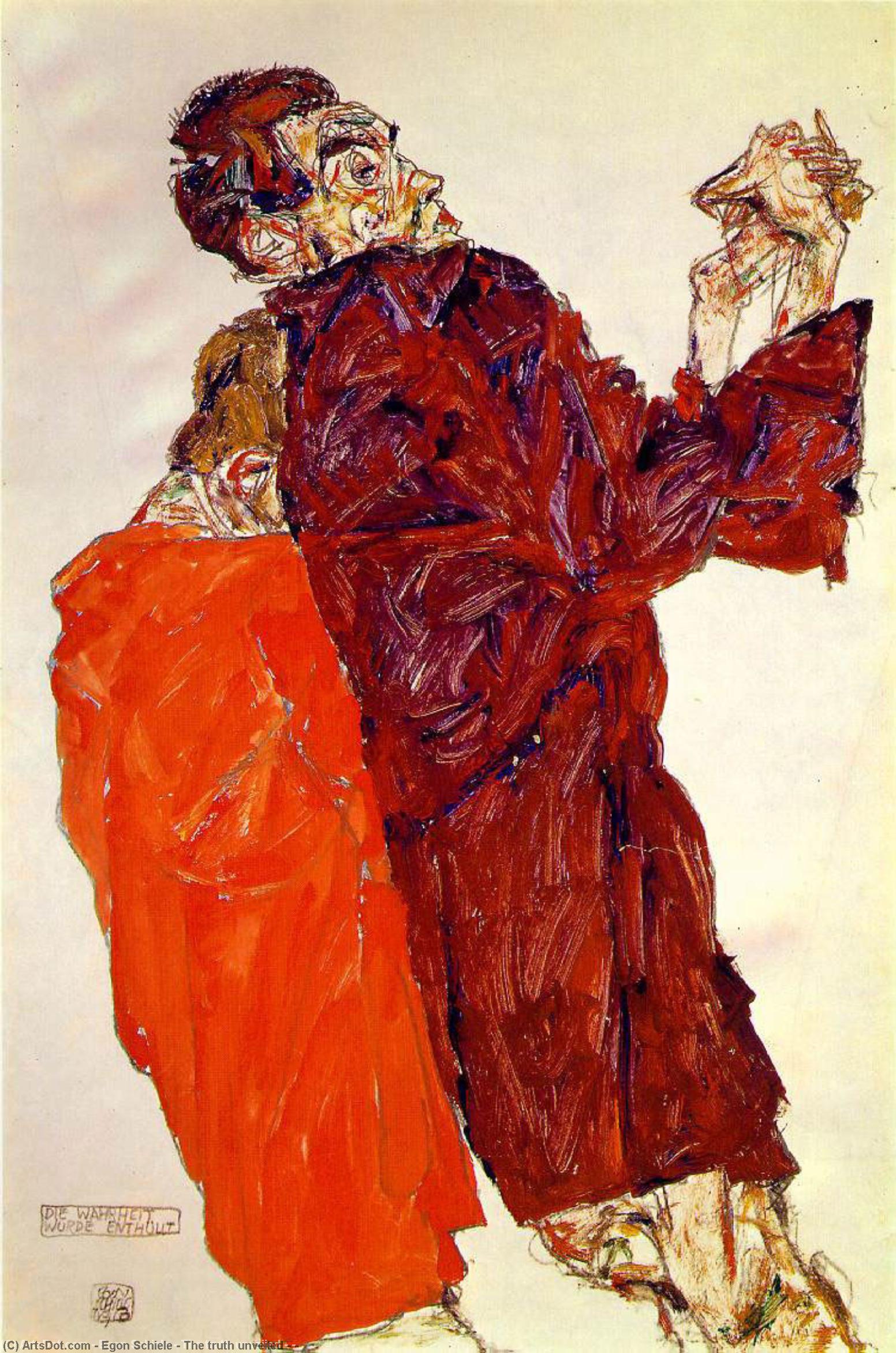 La Vérité Dévoilée — Egon Schiele