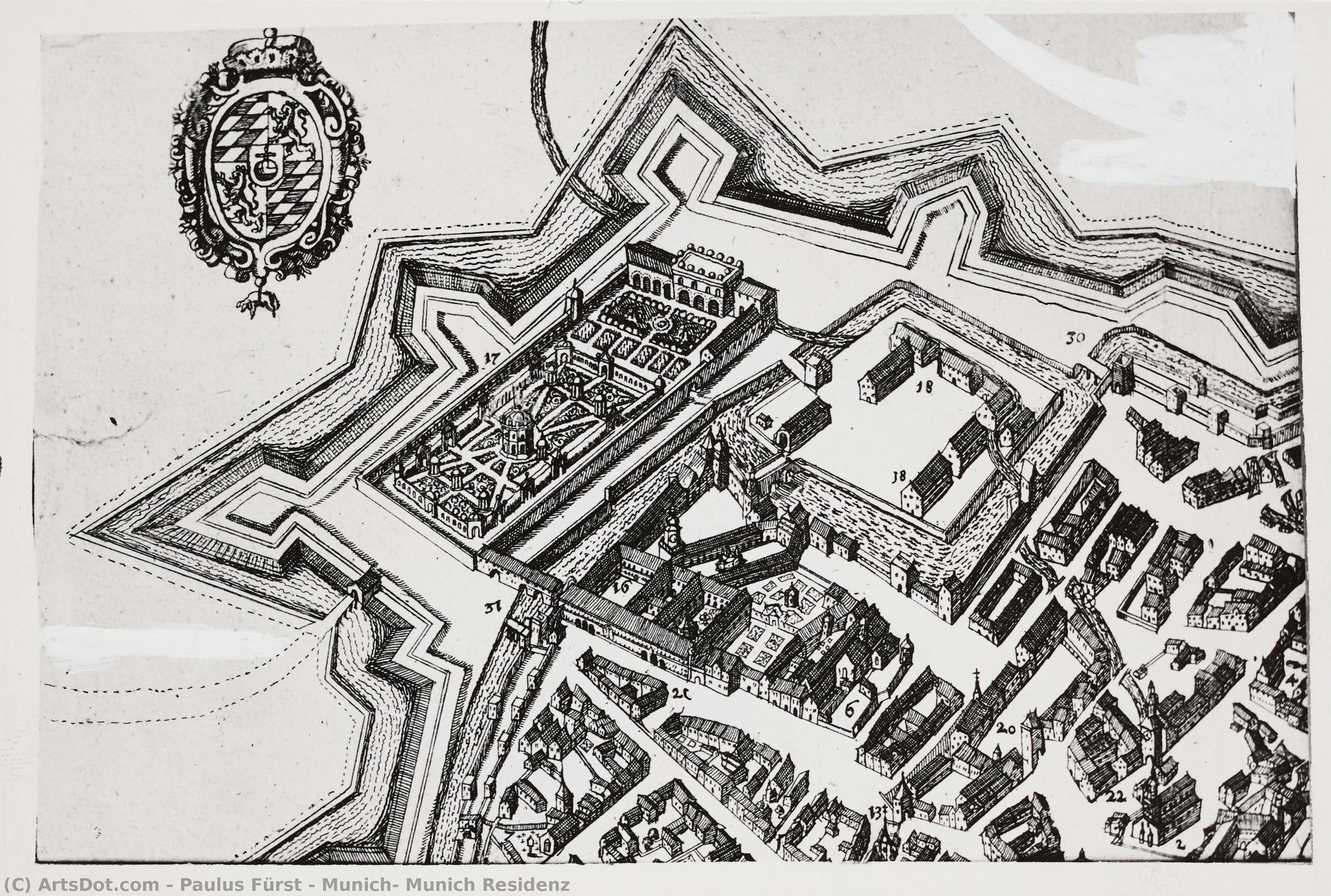 paulus fürst, Munich: Munich Residenz