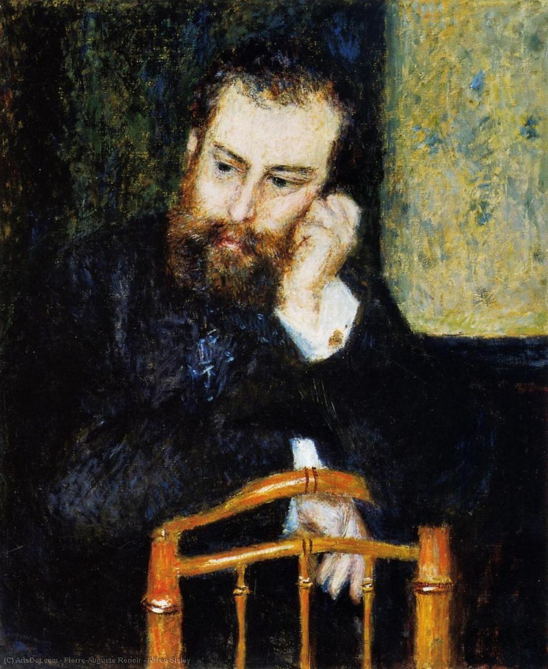 Pierre-Auguste Renoir - Alfred Sisley