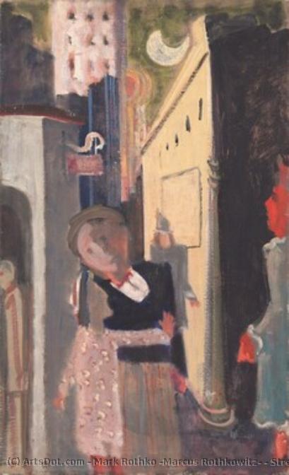 Mark Rothko - Scène urbaine