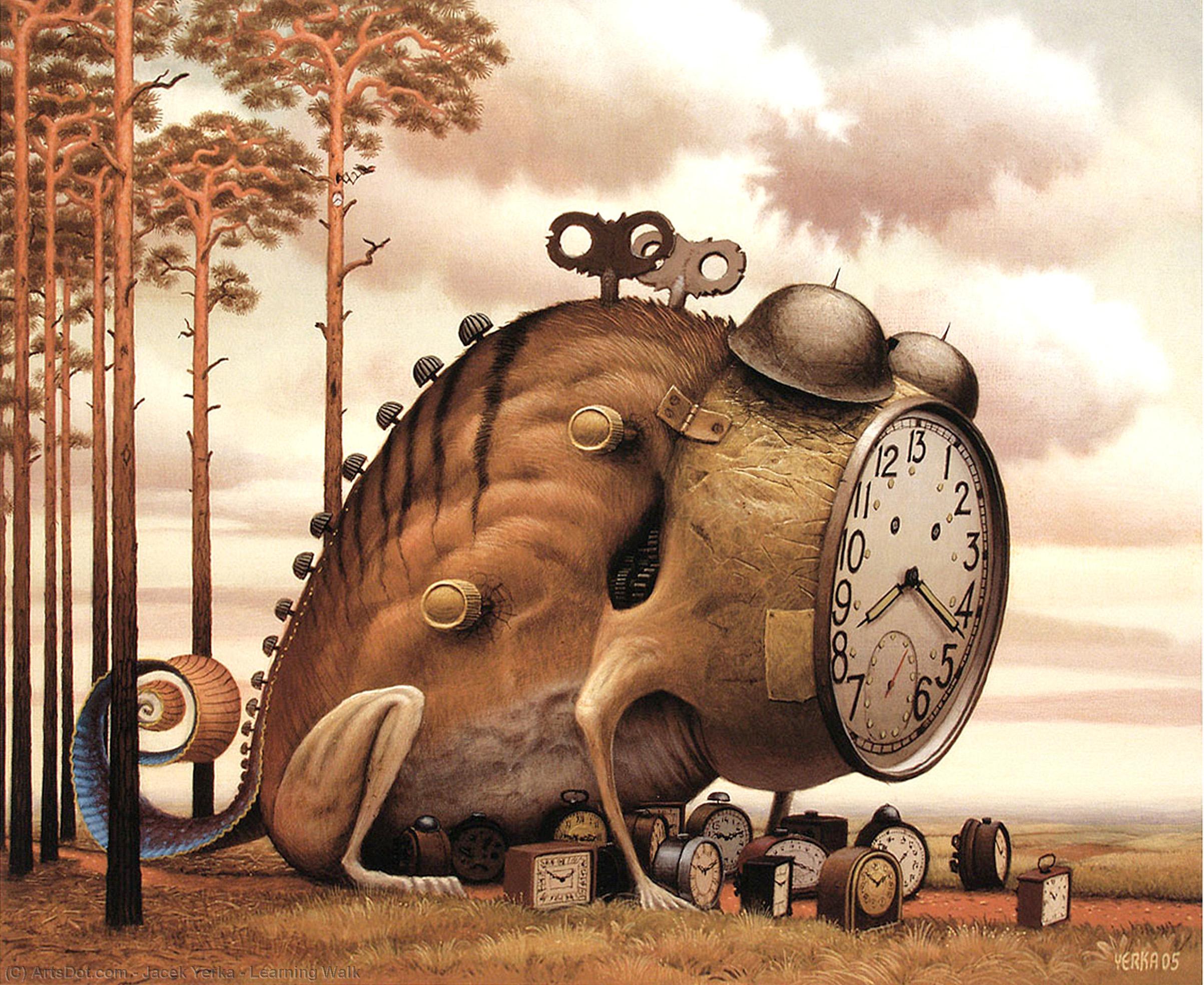 Learning Walk — Jacek Yerka