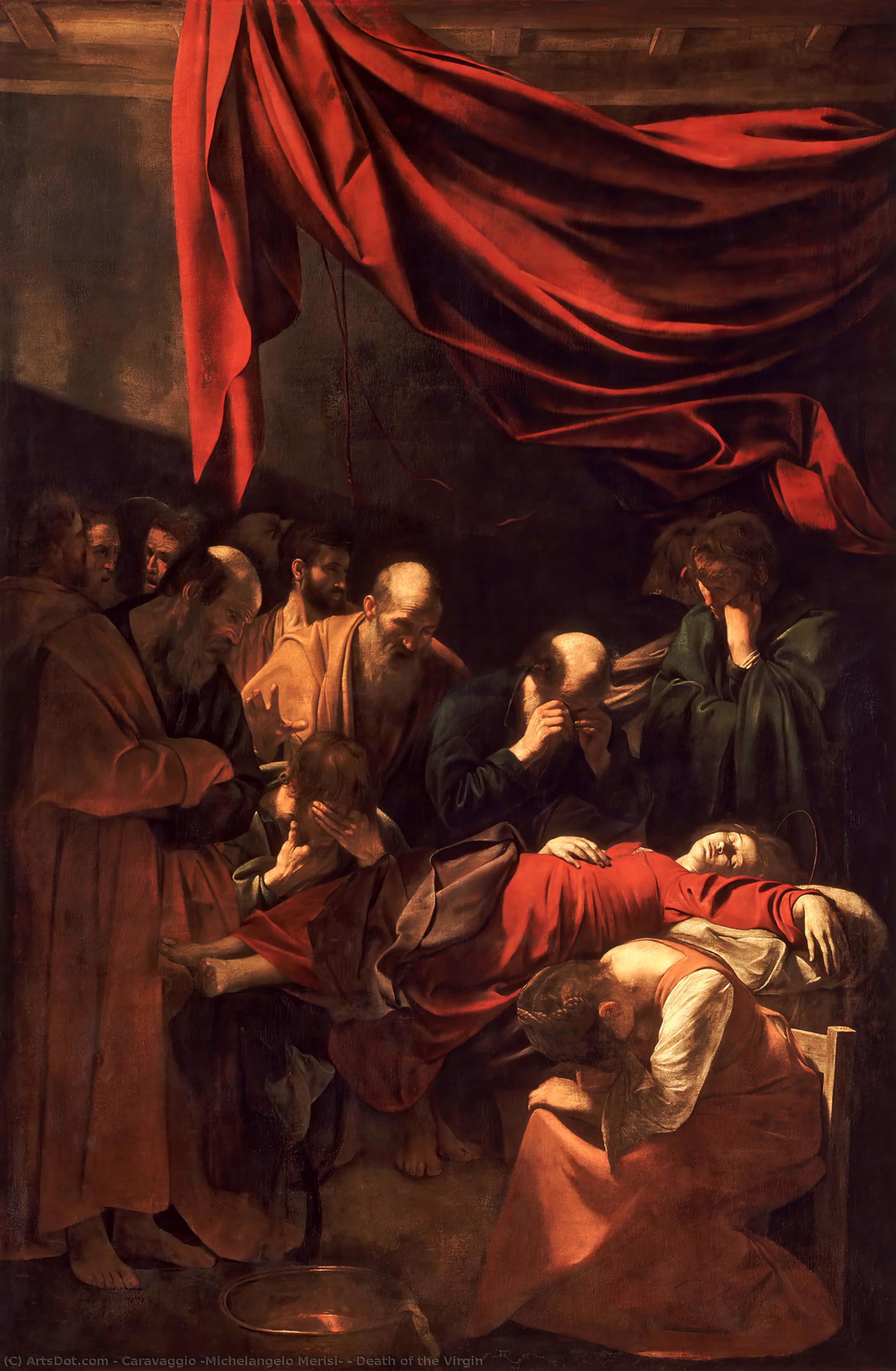 Caravaggio - La morte della Vergine