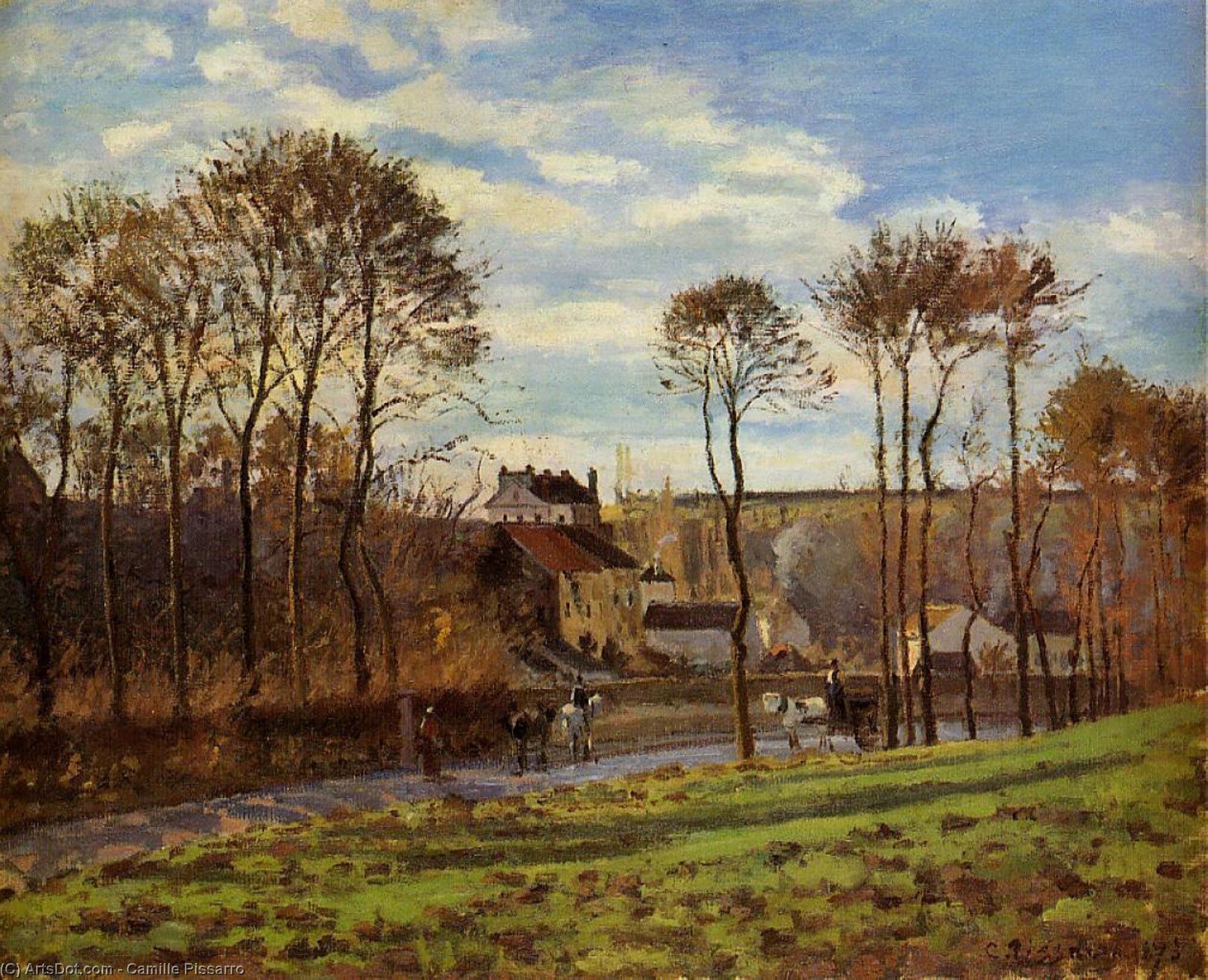 Les Mathurins — Camille Pissarro