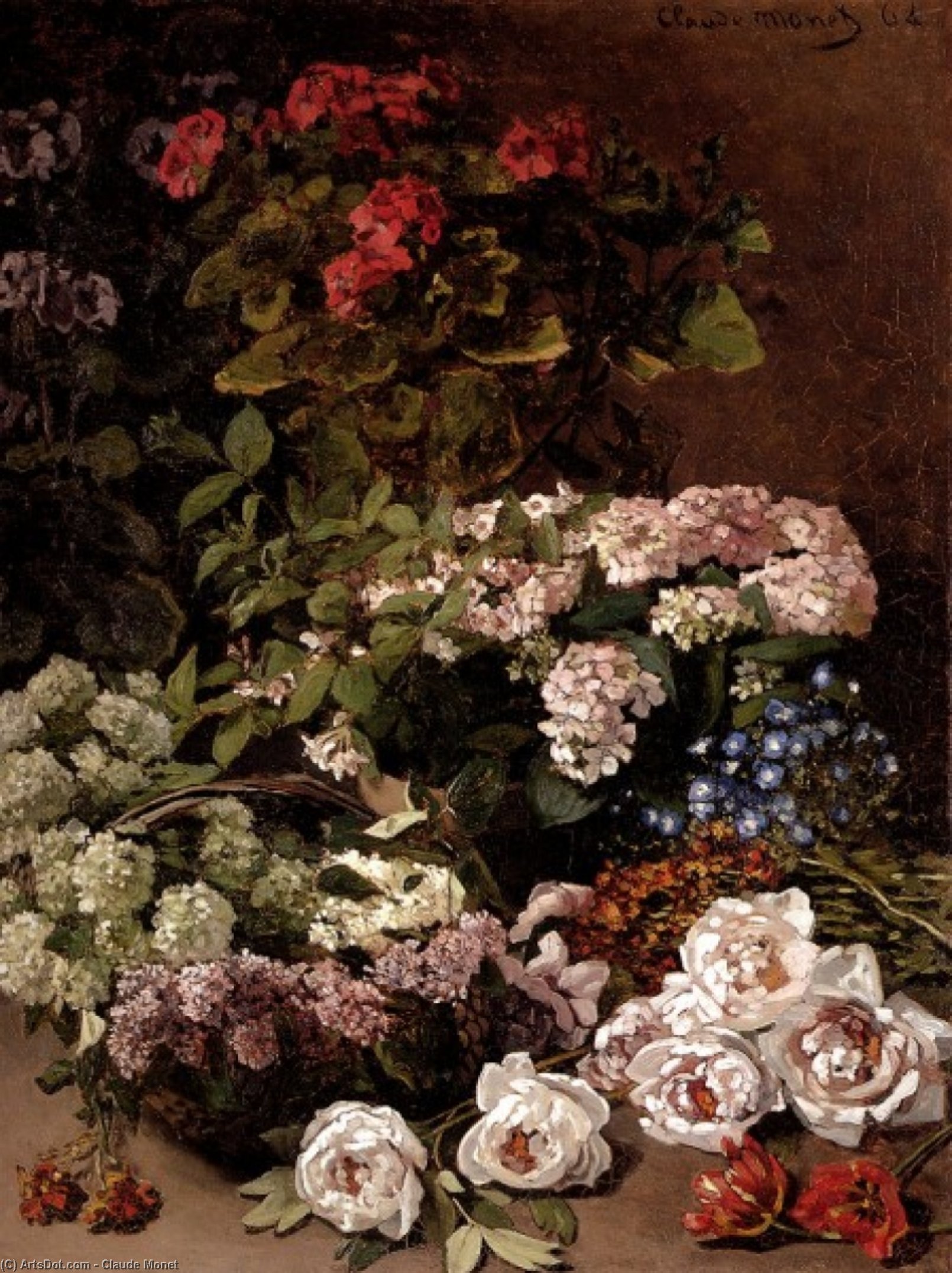Spring Flowers — Клод Моне