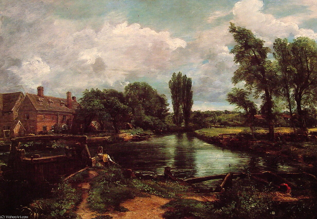 A_water-mill — John Constable