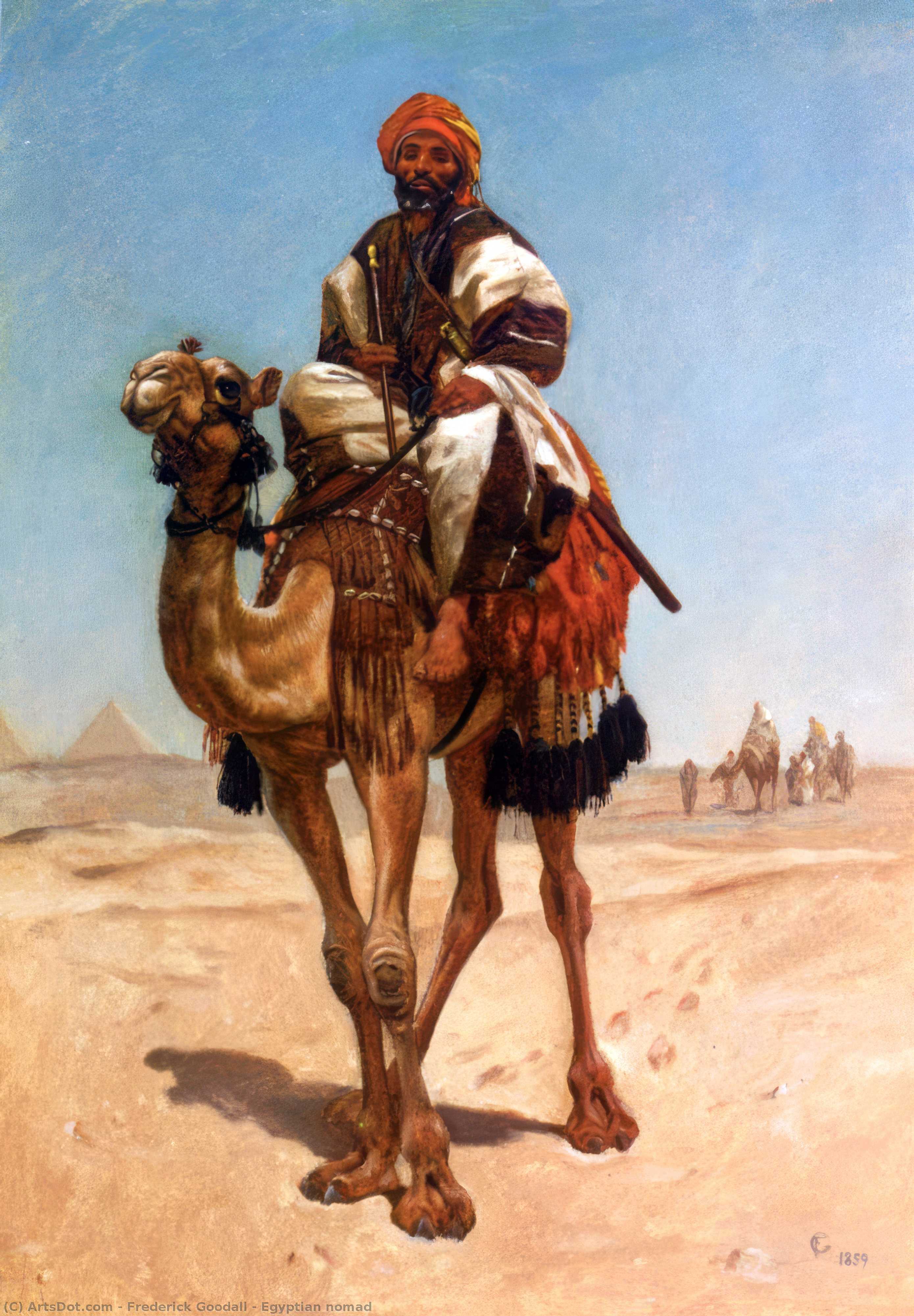 Frederick Goodall - Egyptian nomad
