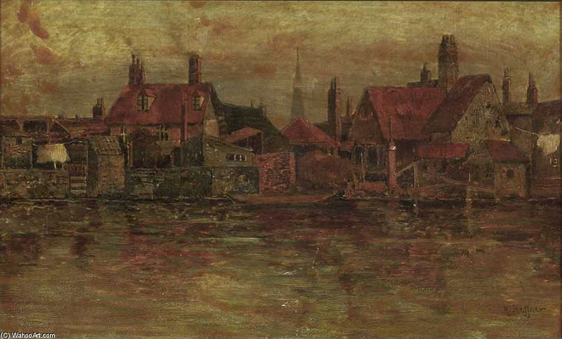 Old Houses, Winsor — Karl Heffner