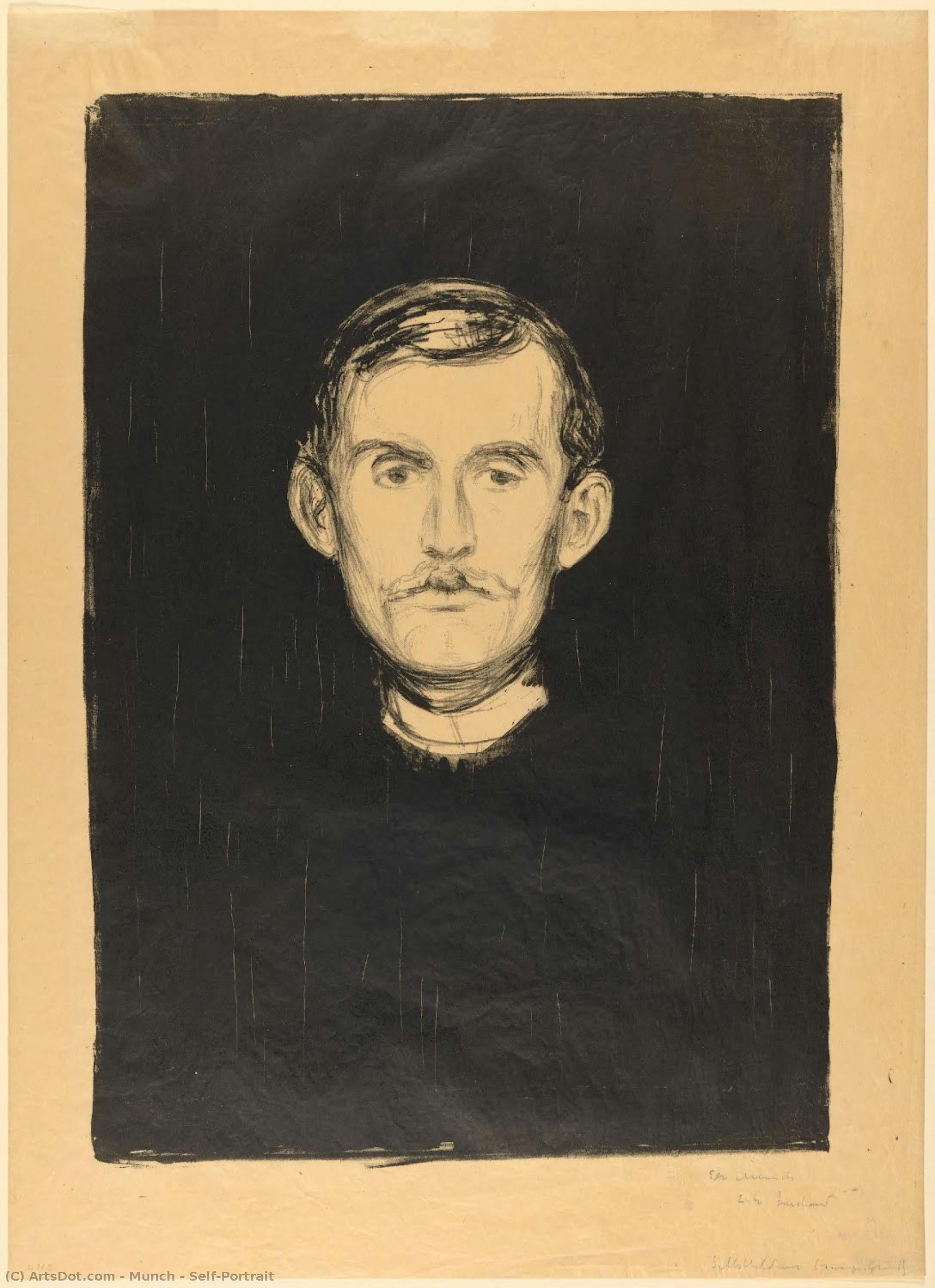 Edvard Munch - Autorretrato