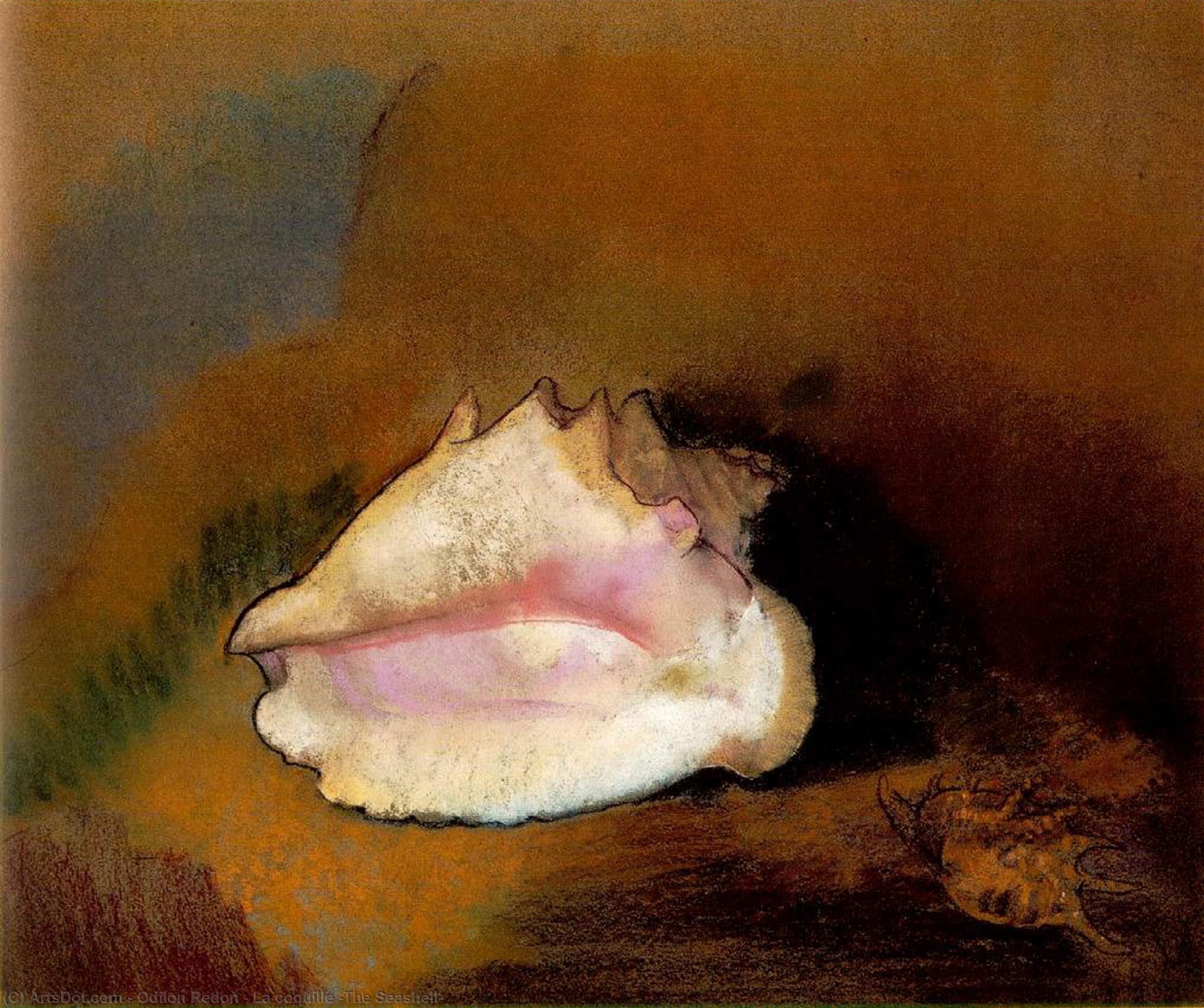 La Coquille (the Seashell) — Odilon Redon