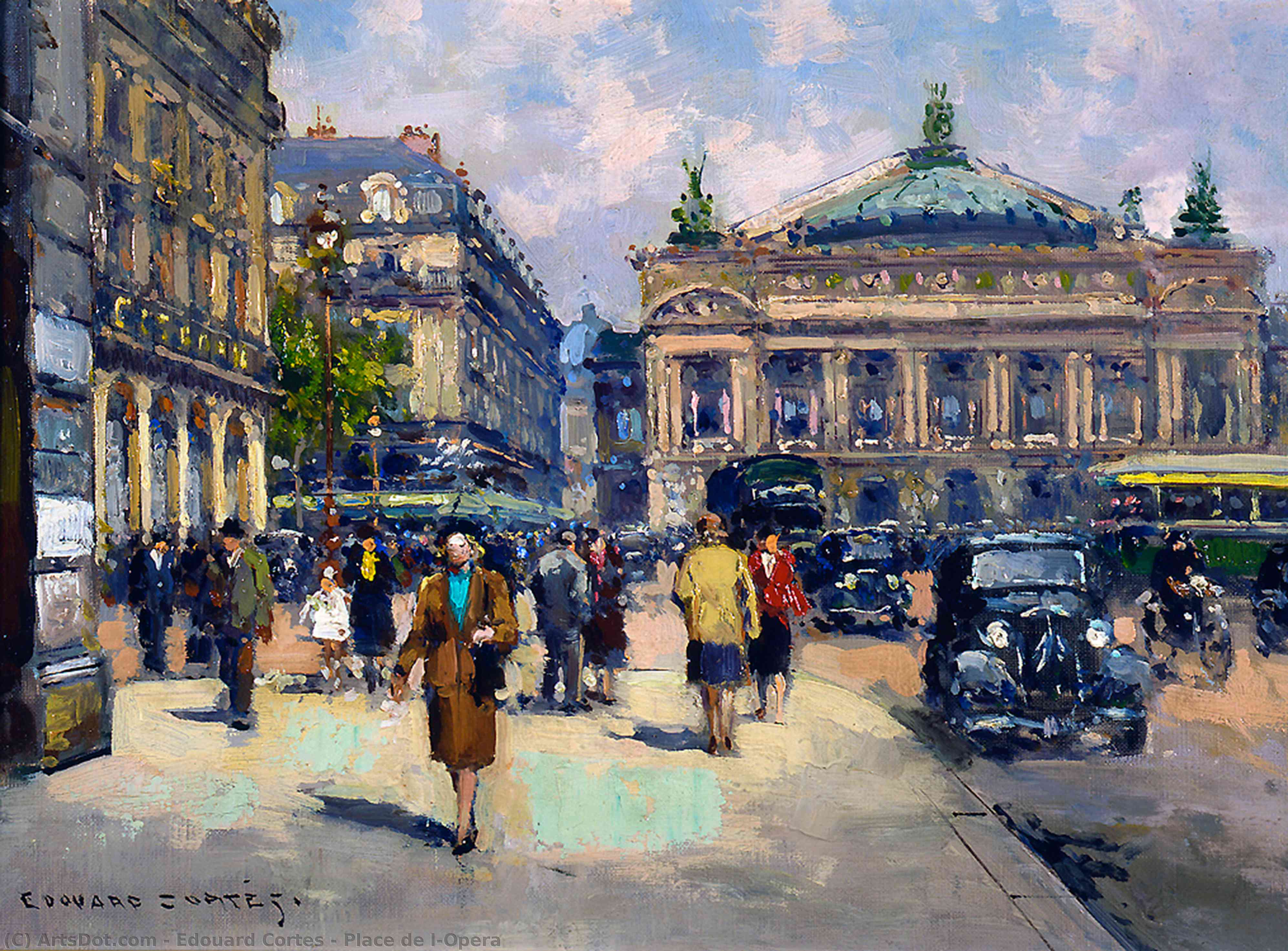 Edouard Cortès - Place de l'Opera