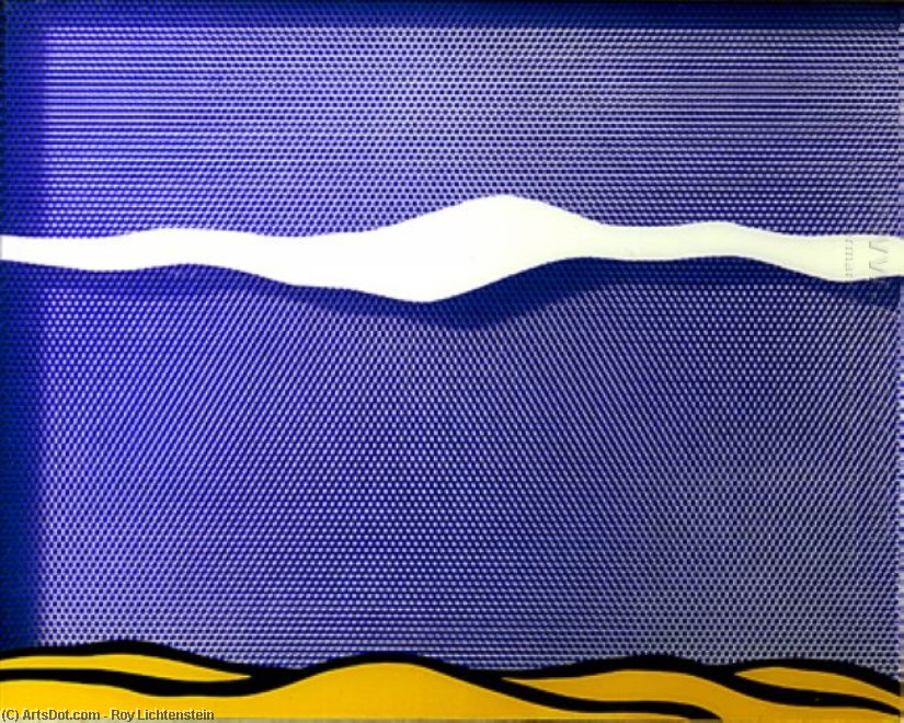 Roy Lichtenstein - Arktische Landschaft