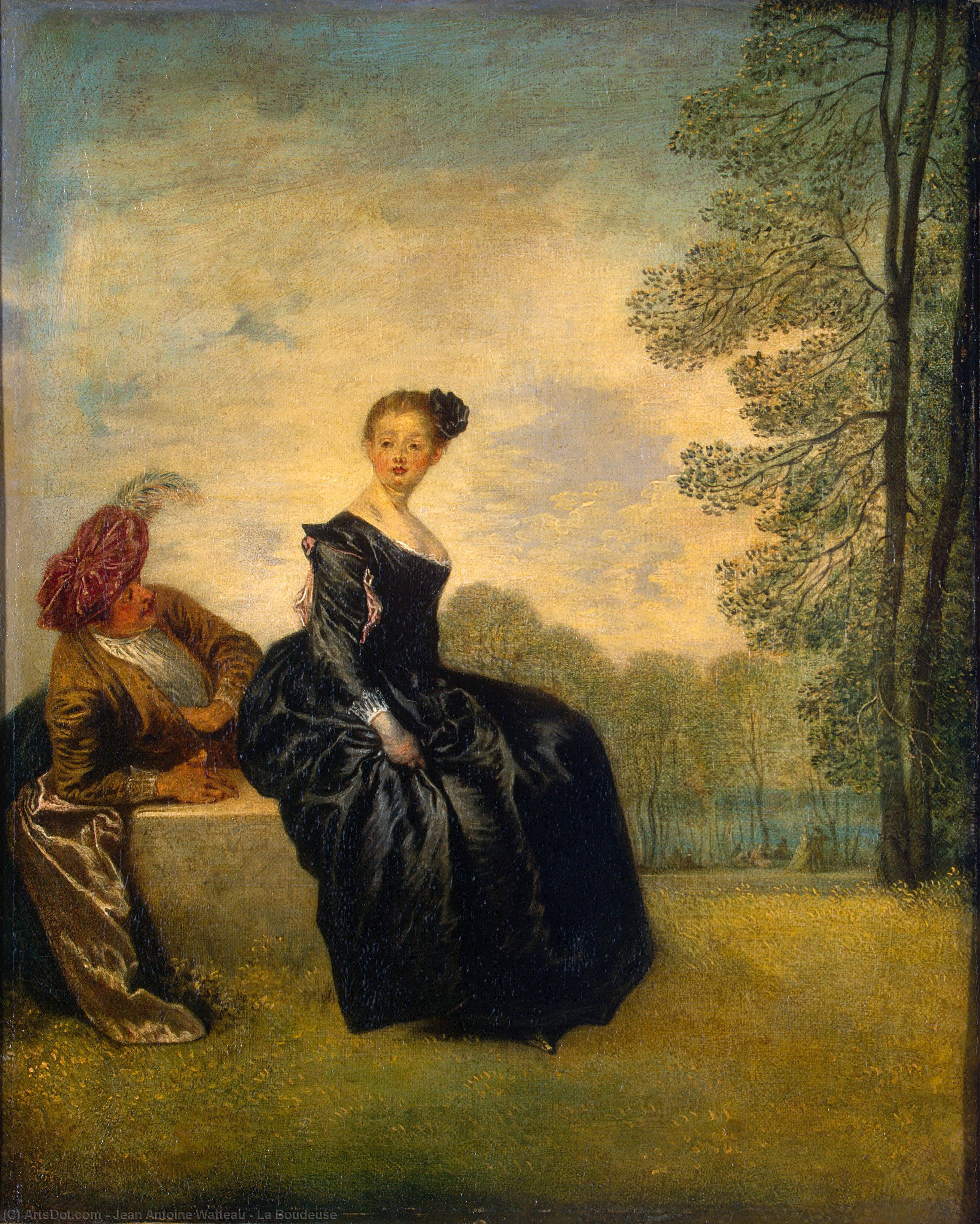 Jean-Antoine Watteau - La Boudeuse