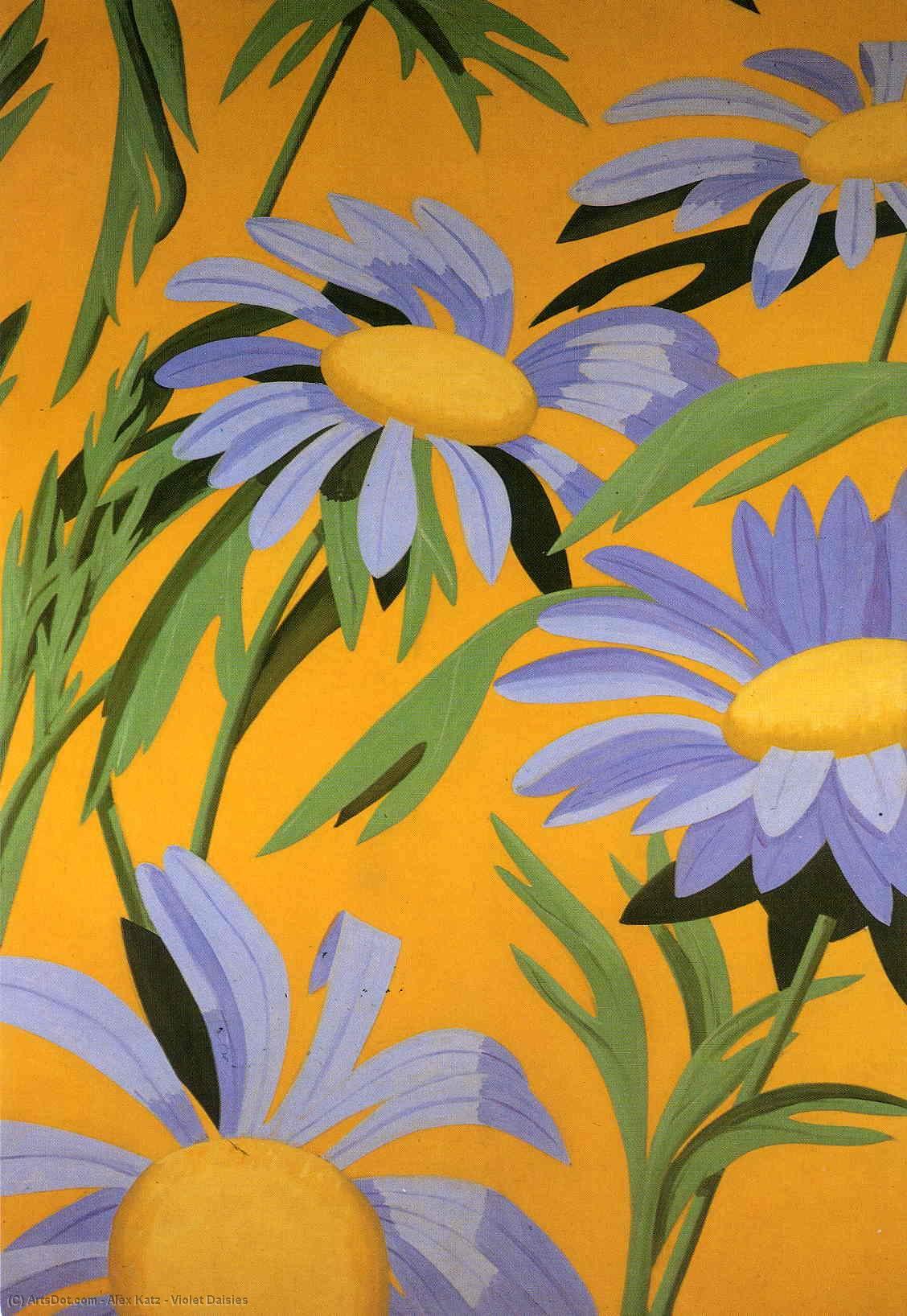 Margherite Violacee — Alex Katz