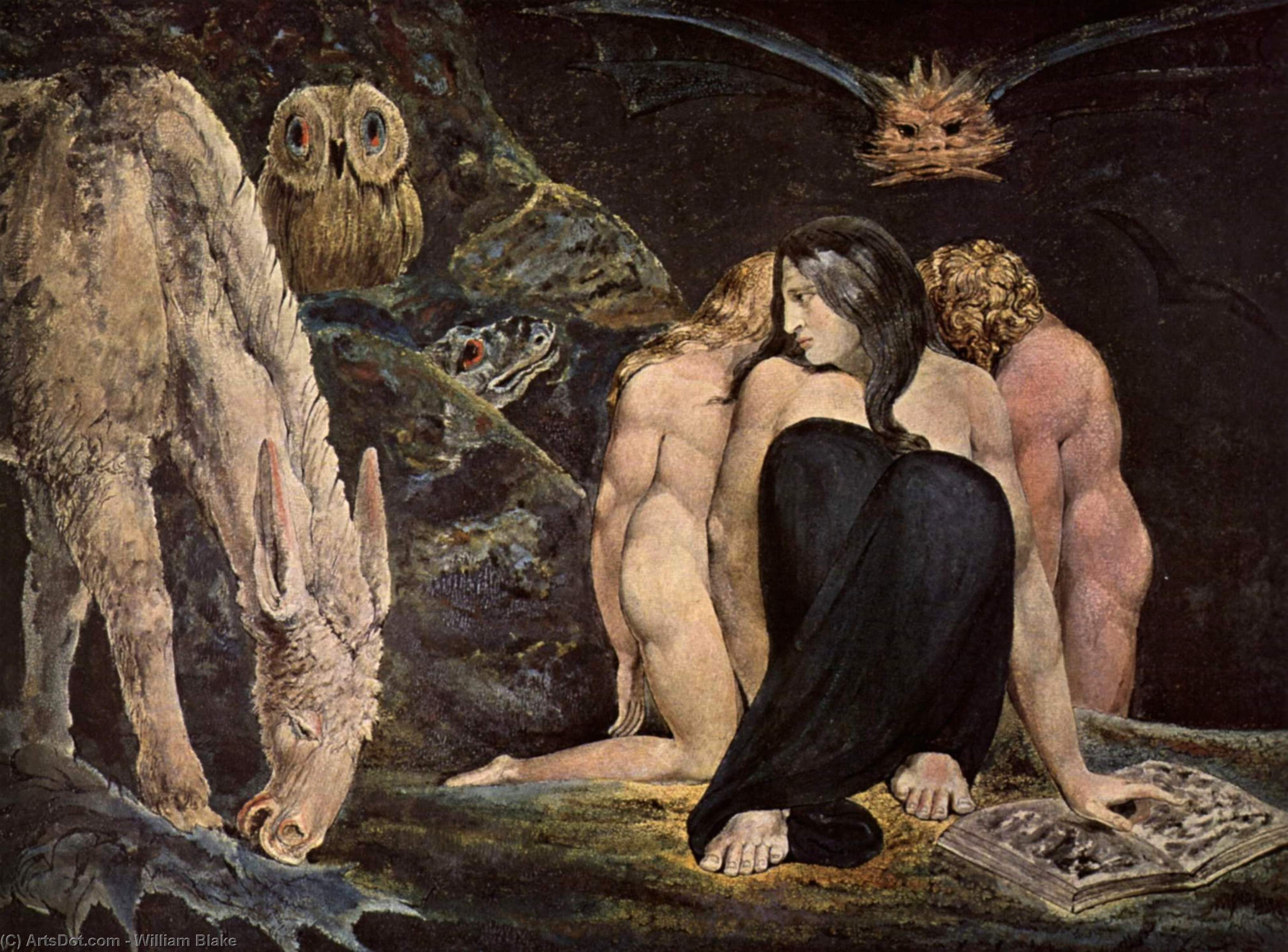William Blake - Hekate