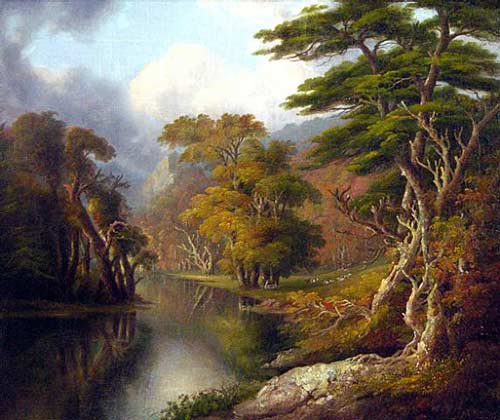 Running The Stag — William Guy Wall
