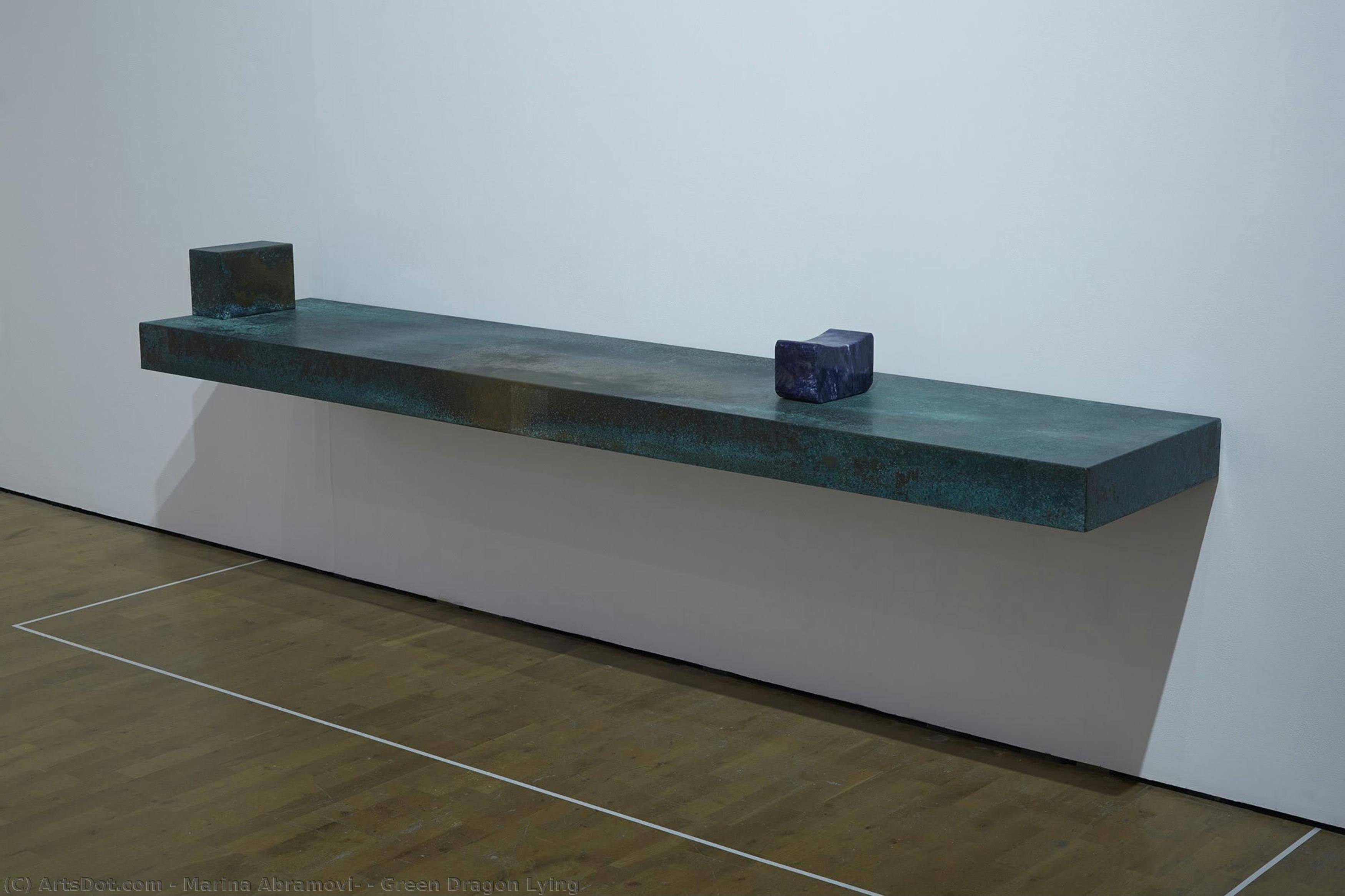 Marina Abramović - Green Dragon Lying
