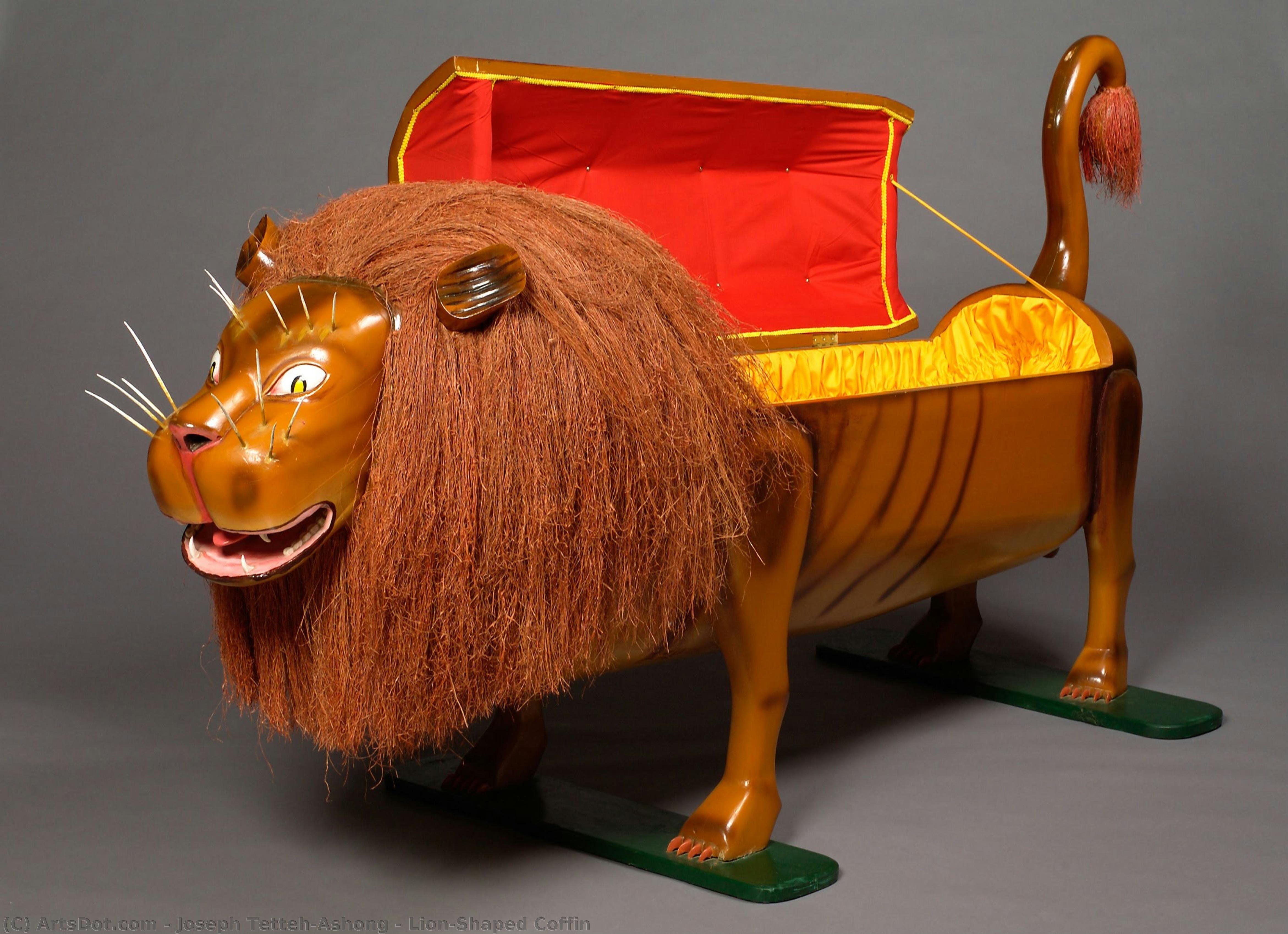 Joseph Tetteh-Ashong, Lion-Shaped Coffin