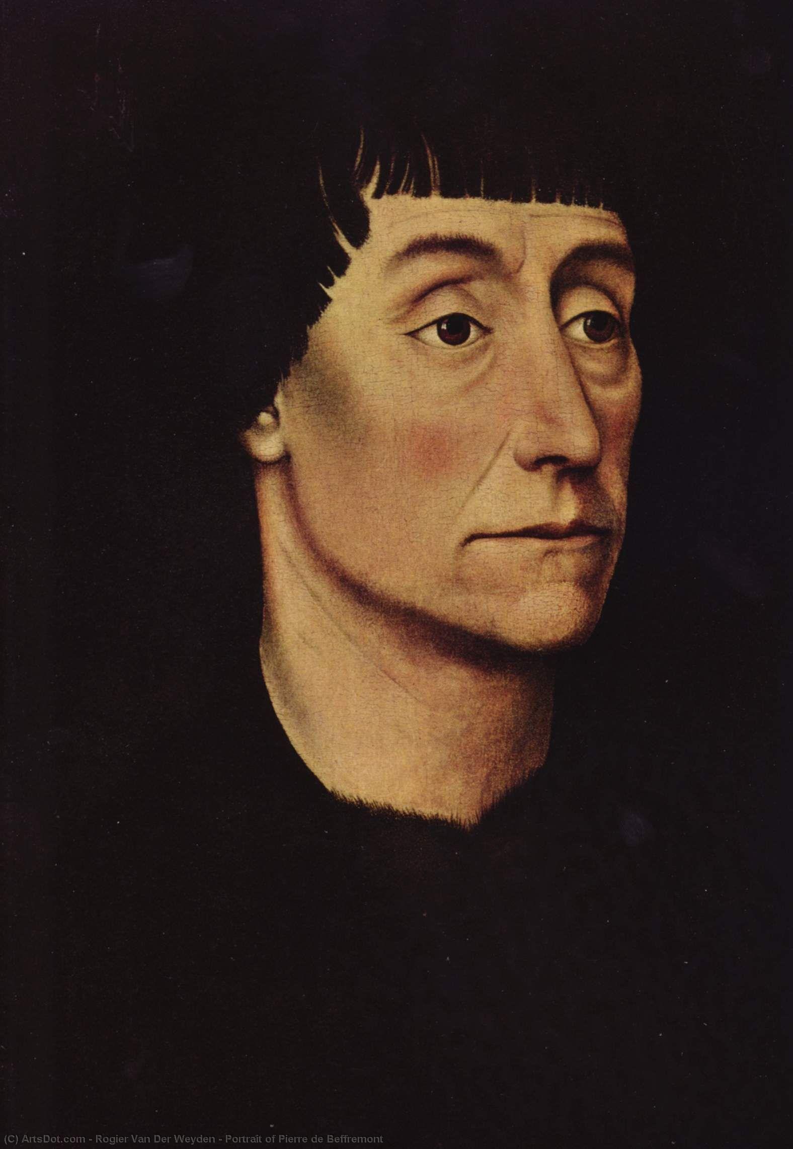Rogier van der Weyden - Retrato de Pierre de Beffremont