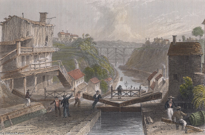 Lockport Bartlett Color — William Henry Bartlett