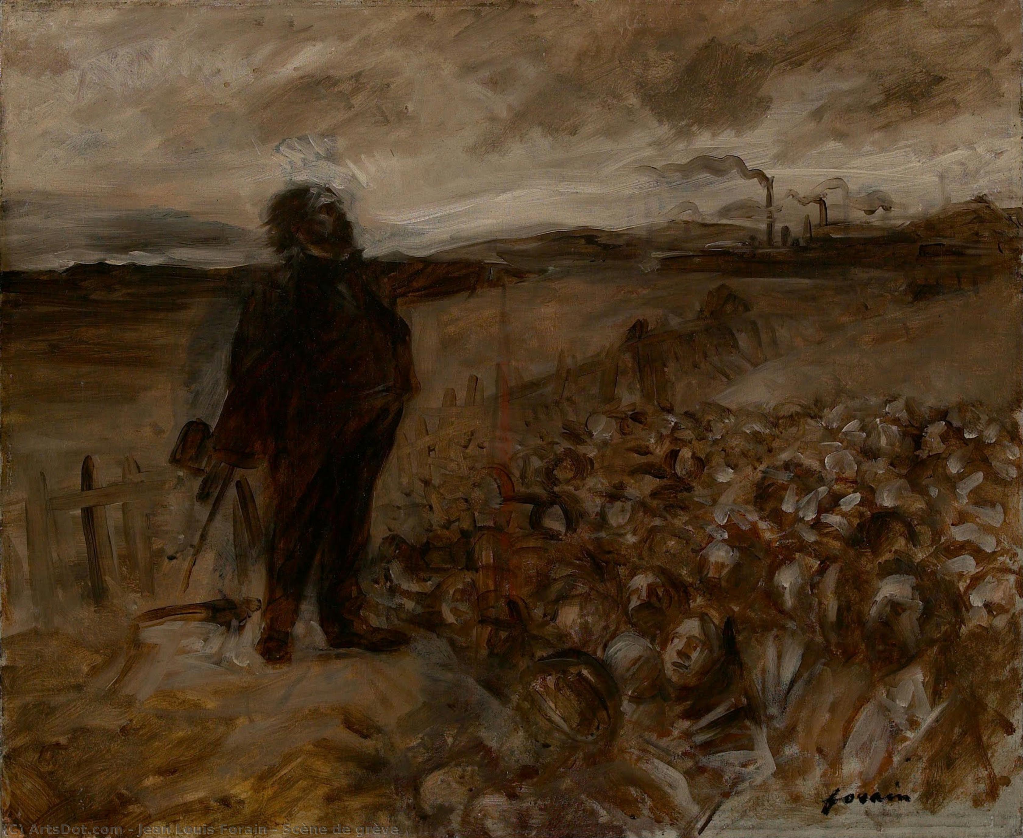Grevescene — Jean Louis Forain