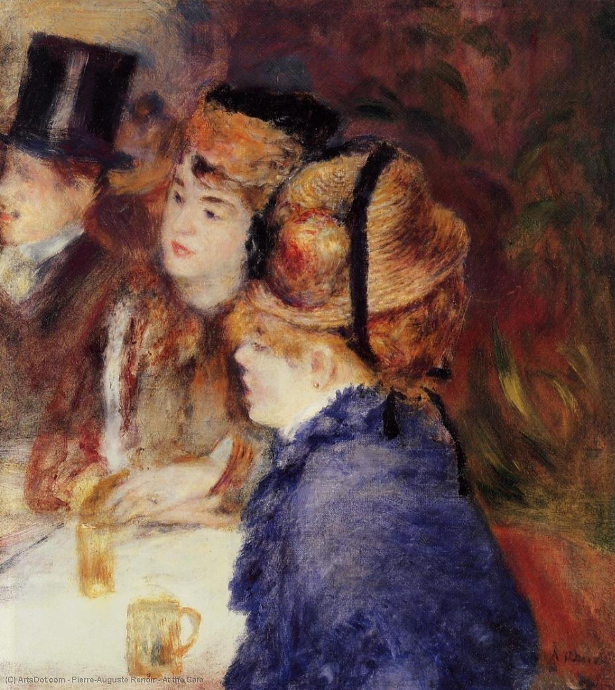 Al Caffè — Pierre-auguste Renoir