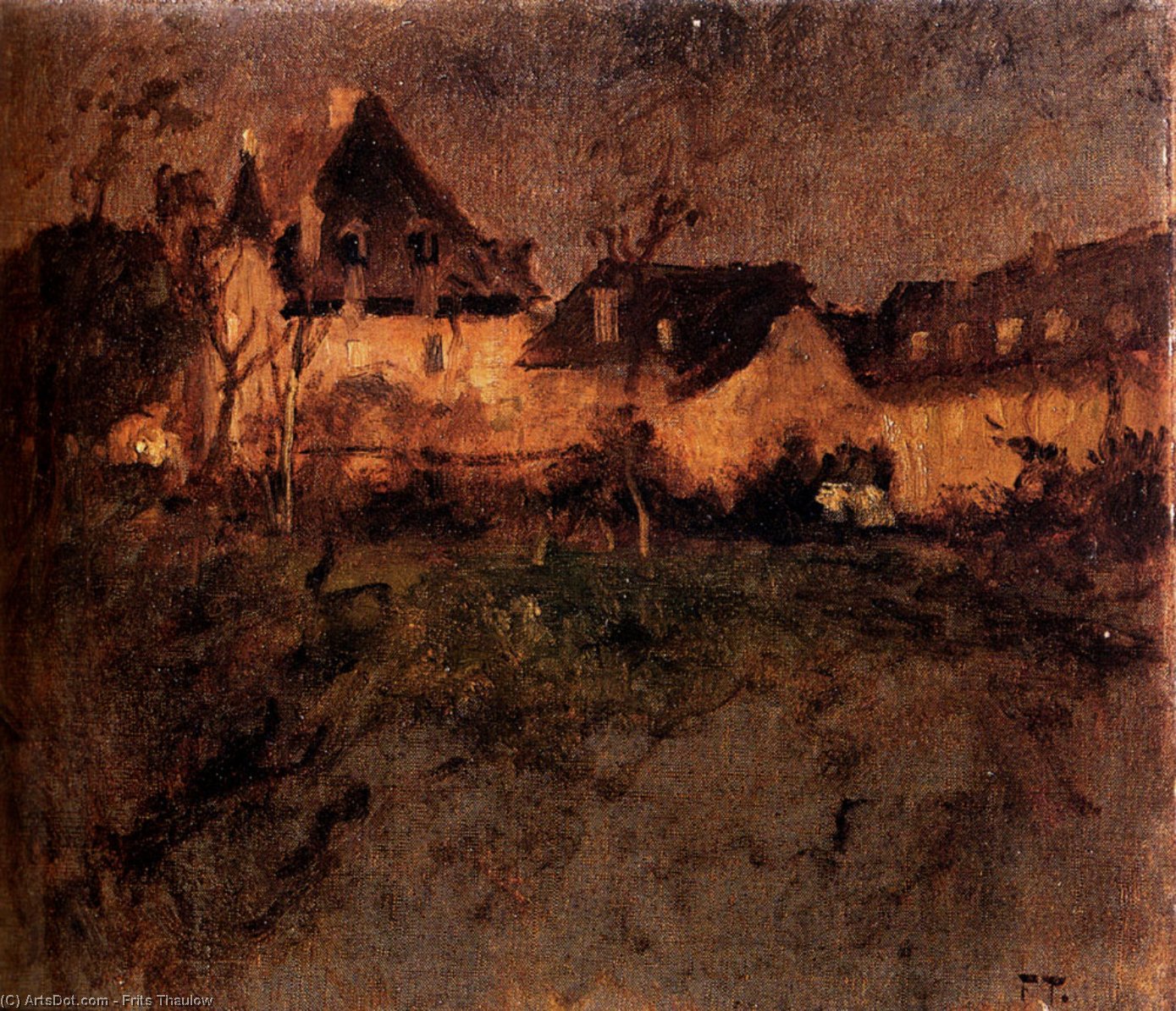Frits Thaulow - Fra Beaulieu