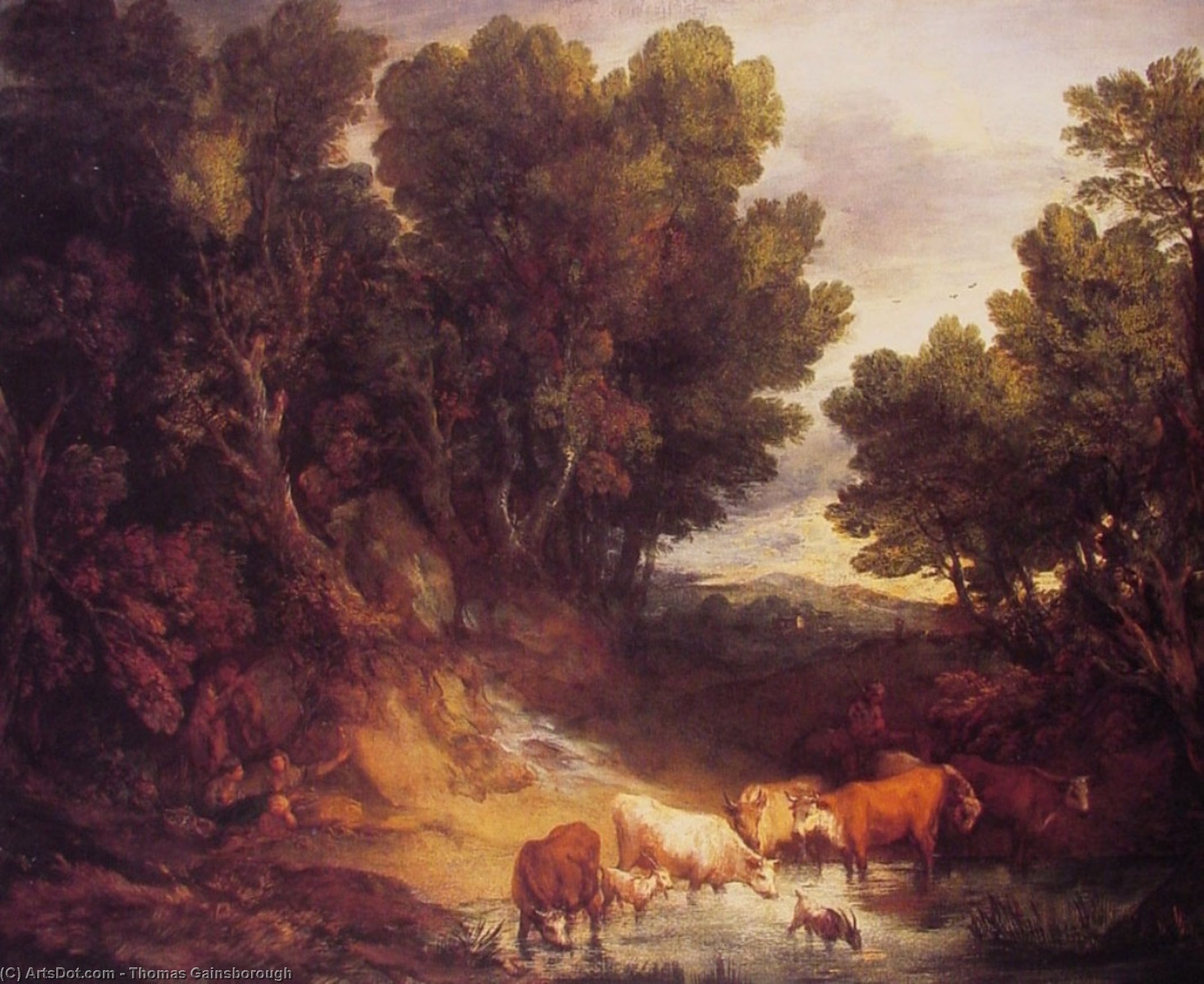 Thomas Gainsborough - Der Wasserplatz