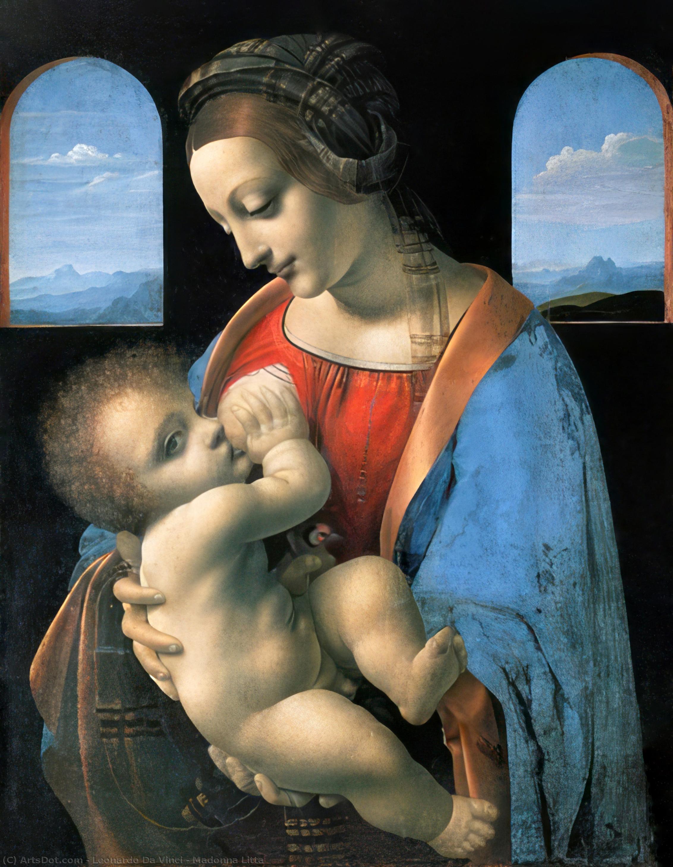 Madonna Litta — Leonardo Da Vinci