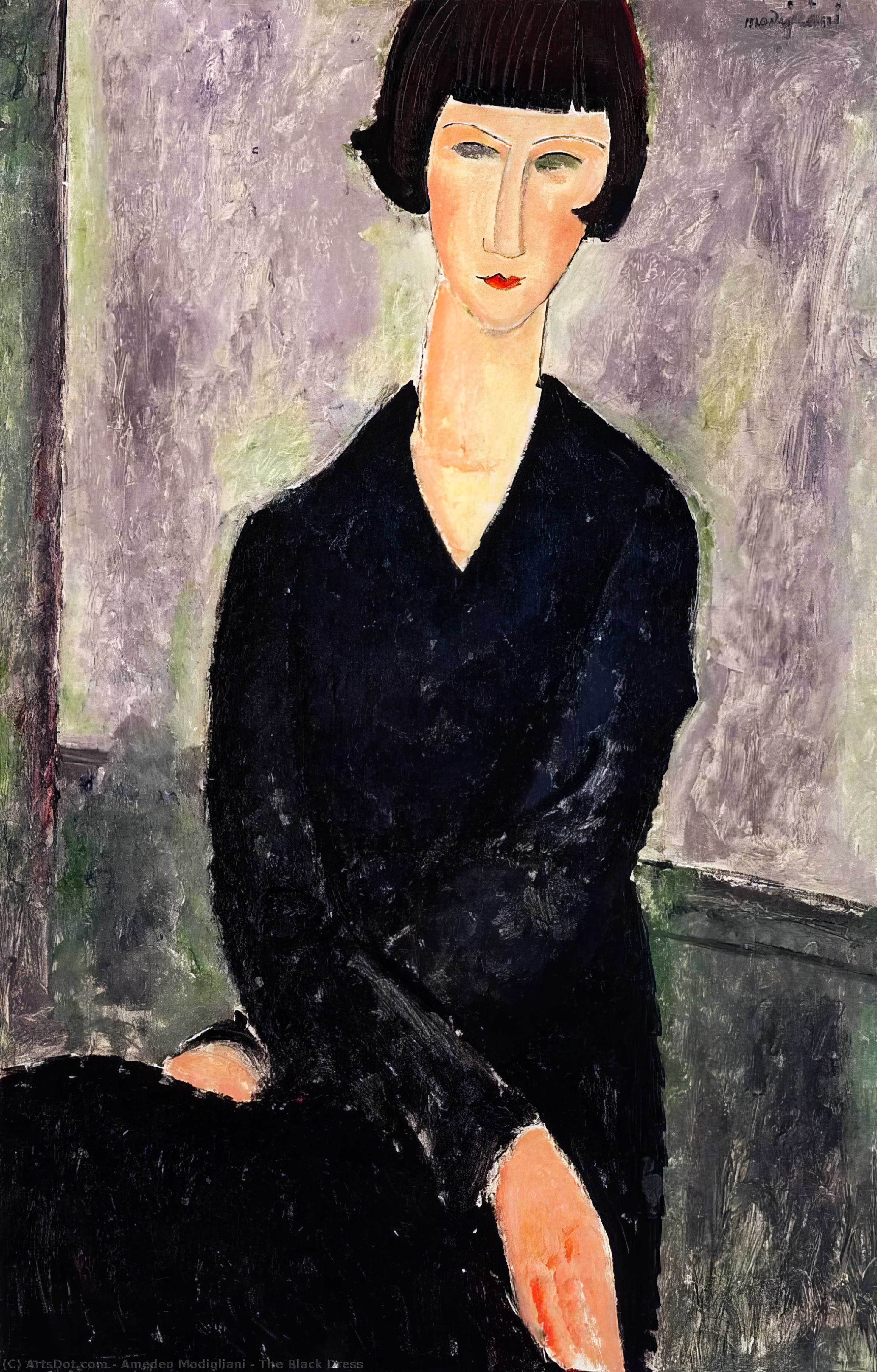 Il Vestito Nero — Amedeo Modigliani