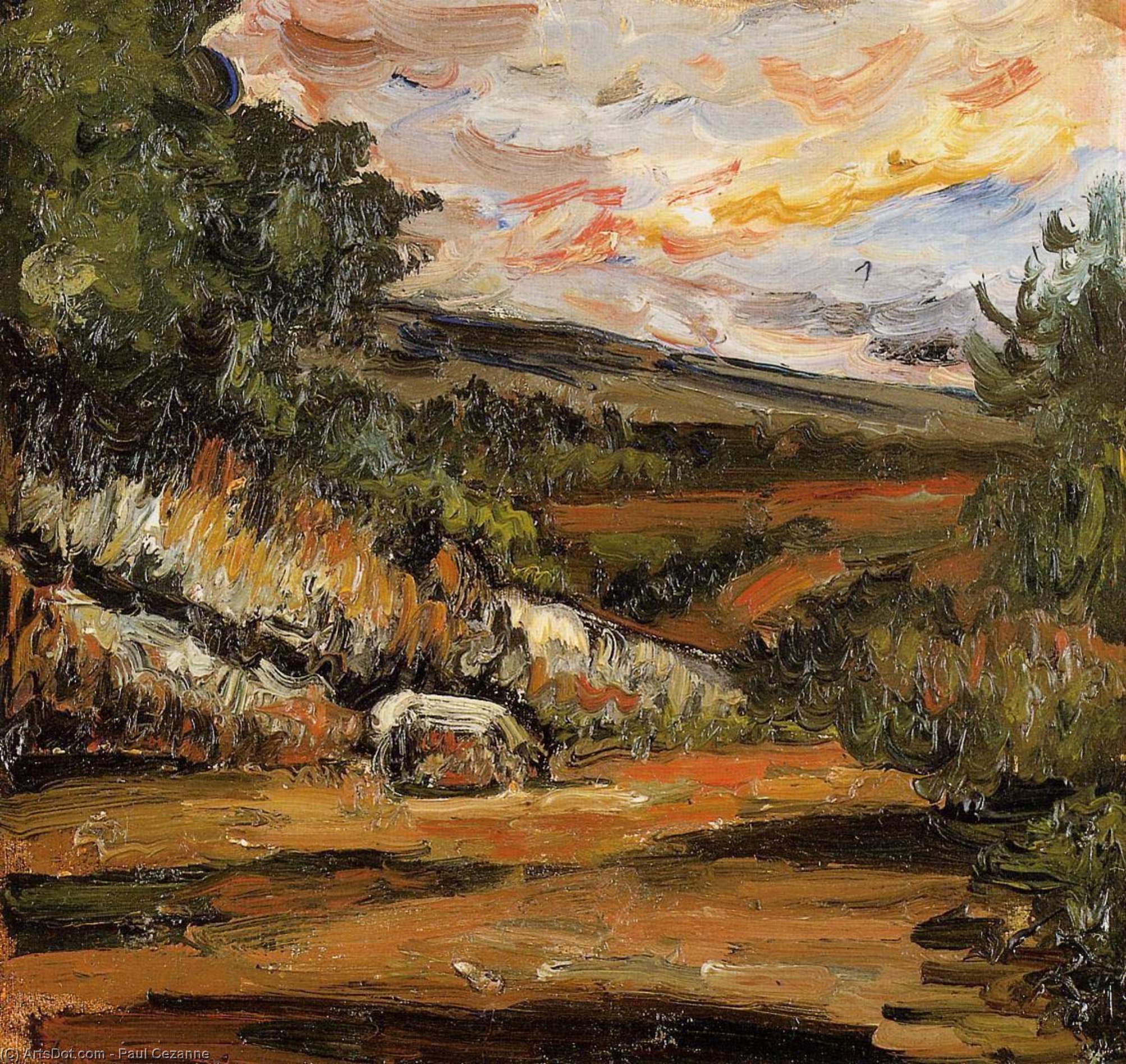 Paul Cézanne - Landscape